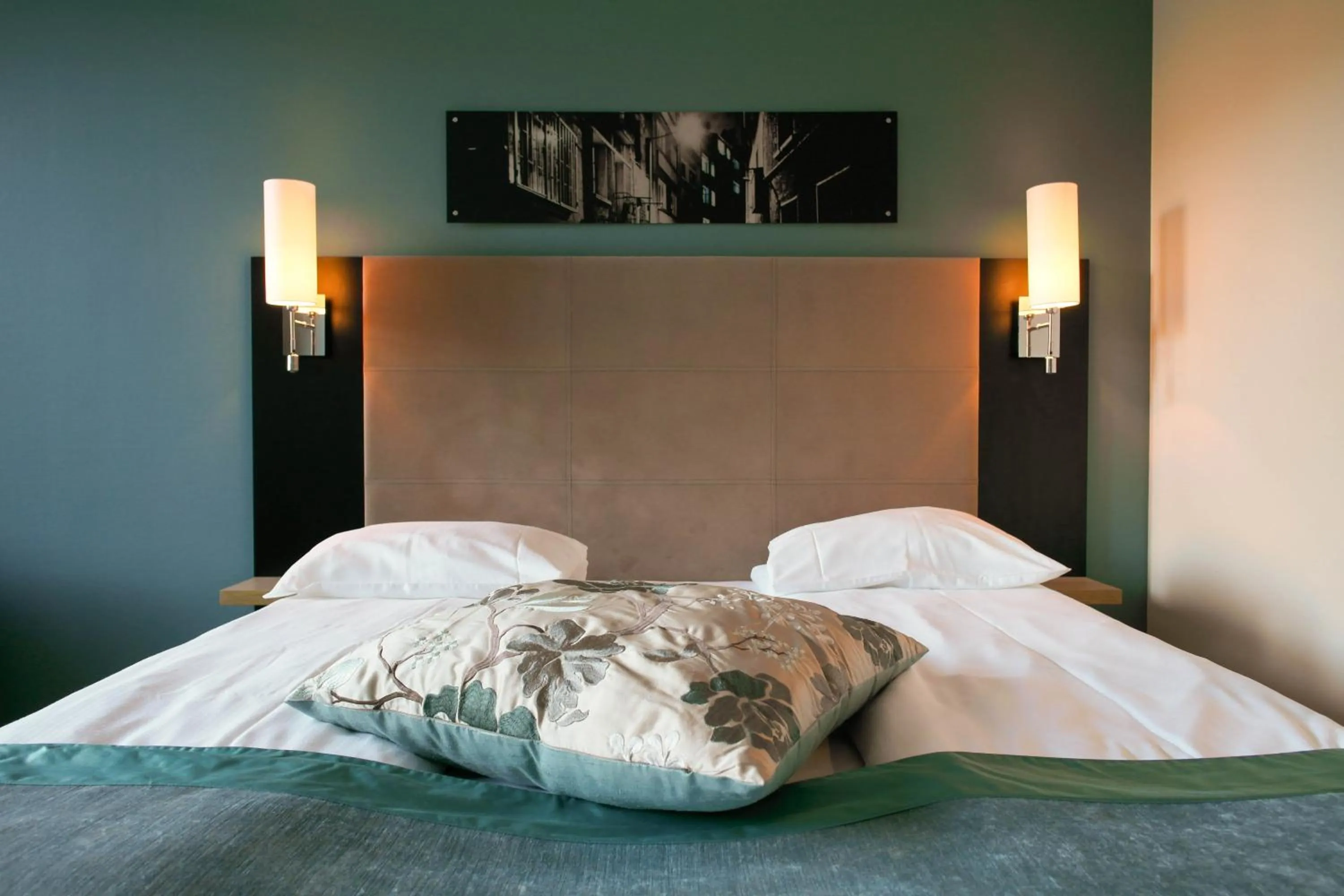 Bed in Quality Hotel Augustin