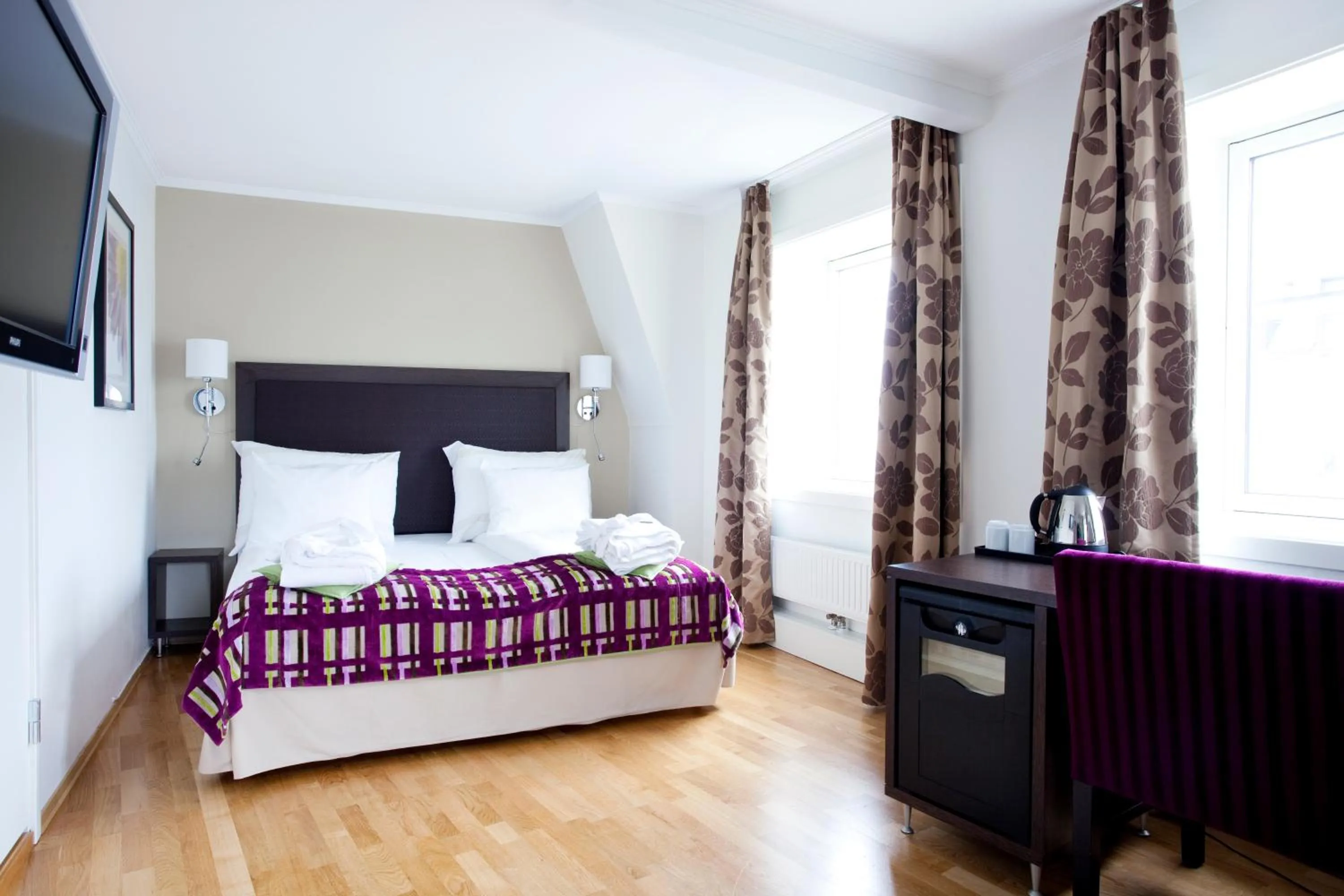 Bed in Quality Hotel Augustin