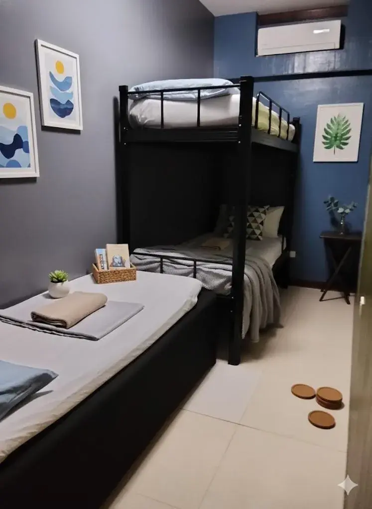 Basic Triple Room in Transit Point Hostel Mactan Cebu Basic Triple Room in Transit Point Hostel Mactan Cebu