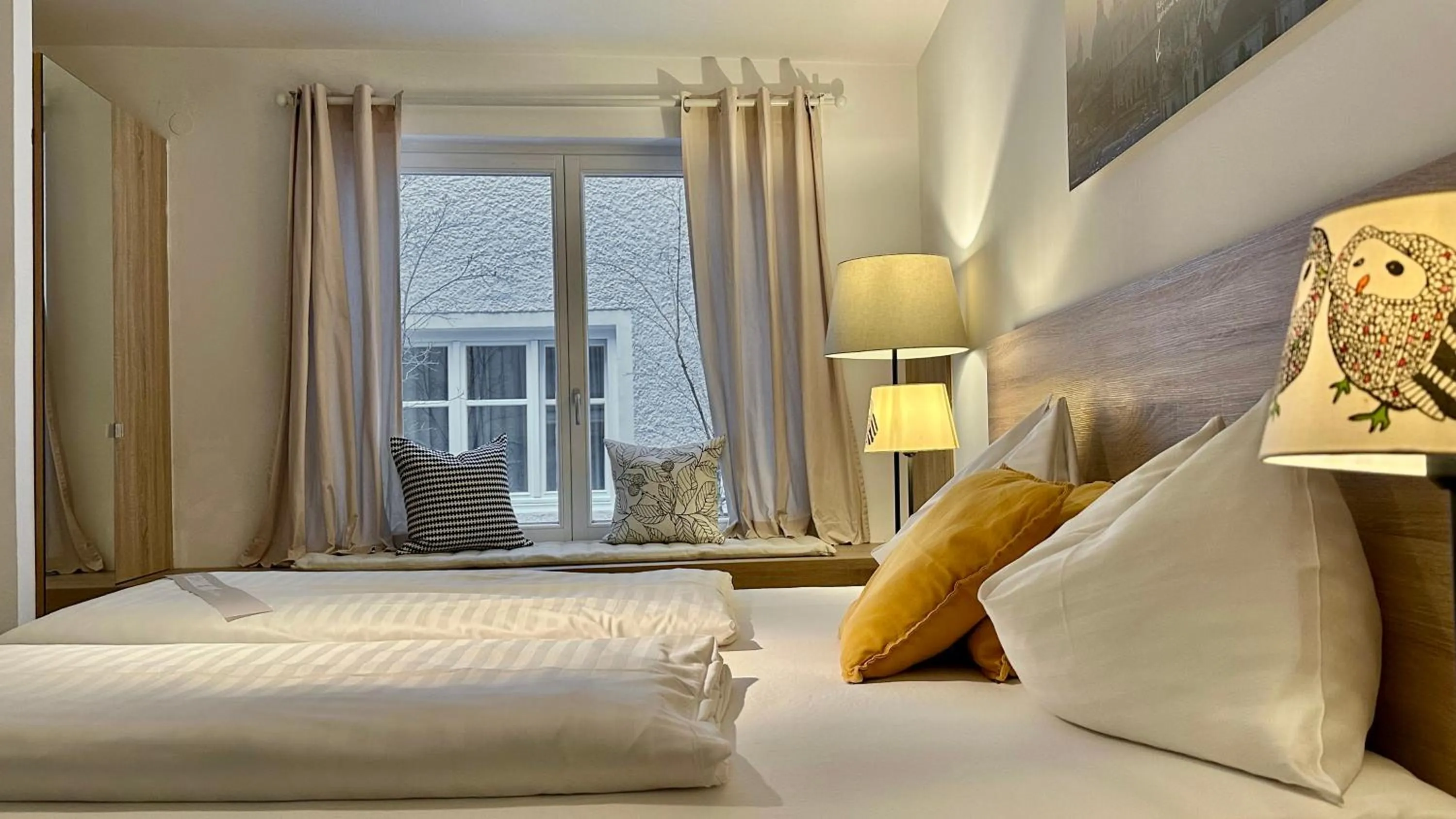 Bed in Hotel Krone 1512