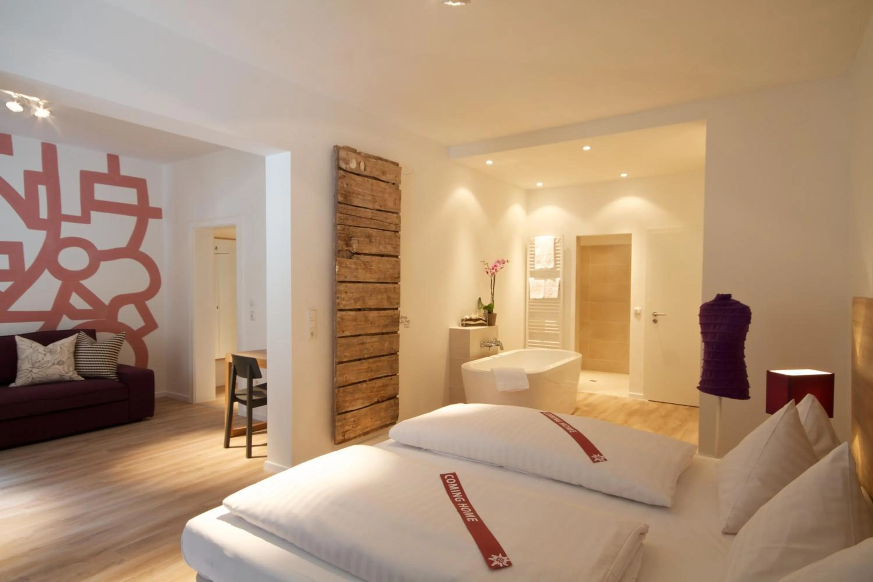 Bed in Hotel Krone 1512