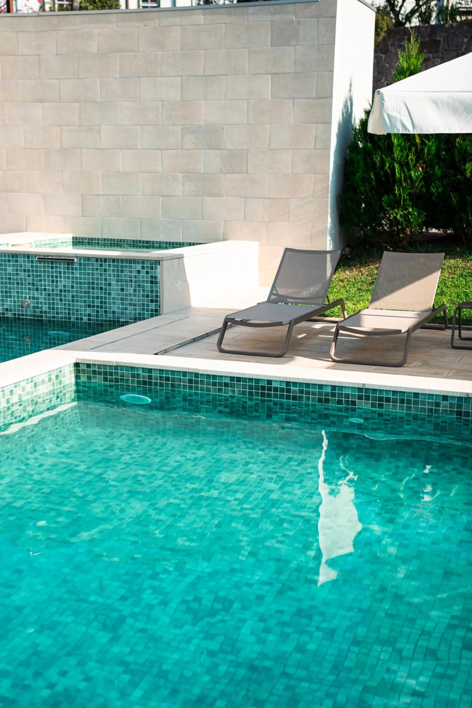 Swimming pool in Hotel Vouga