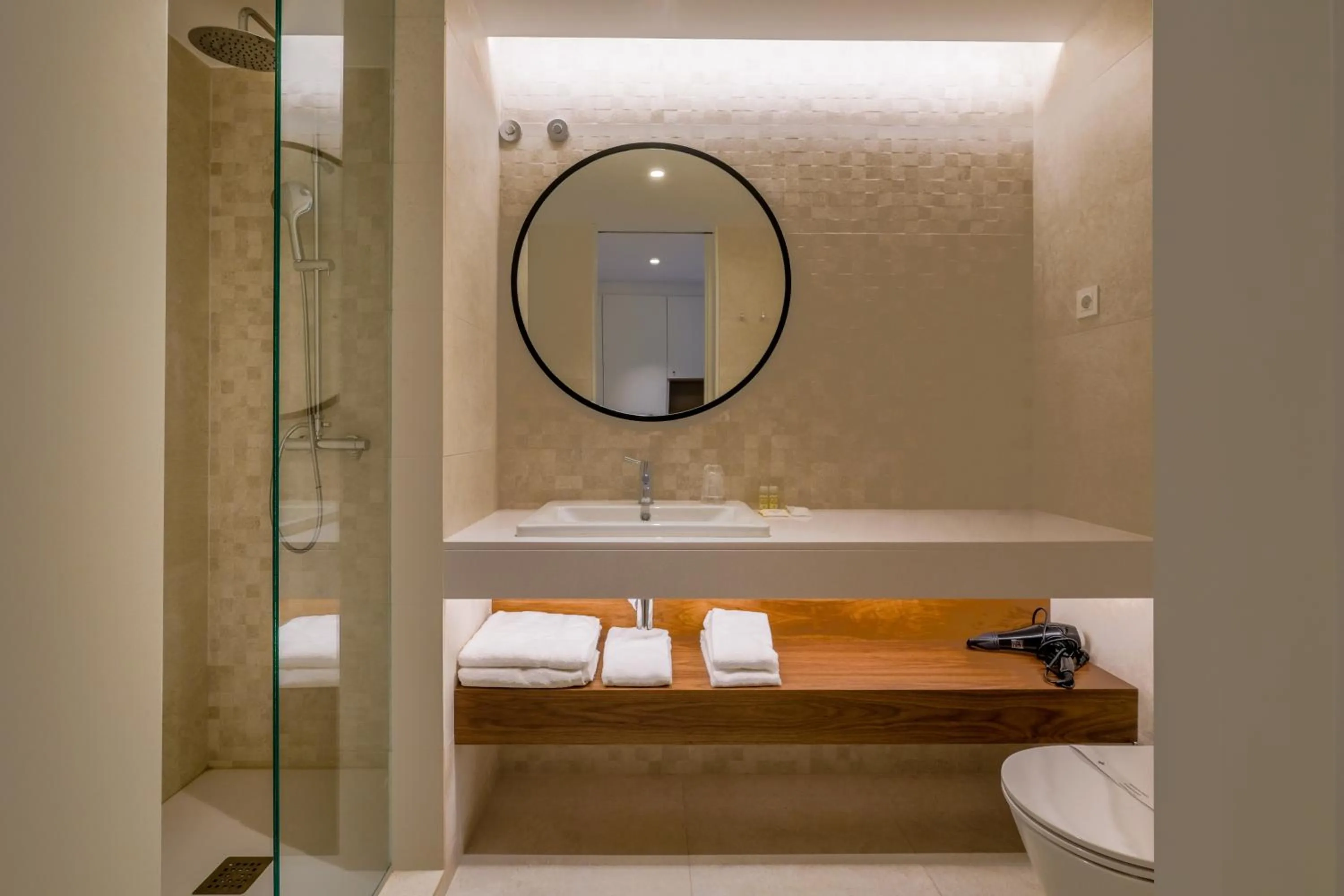 Bathroom in Hotel Vouga