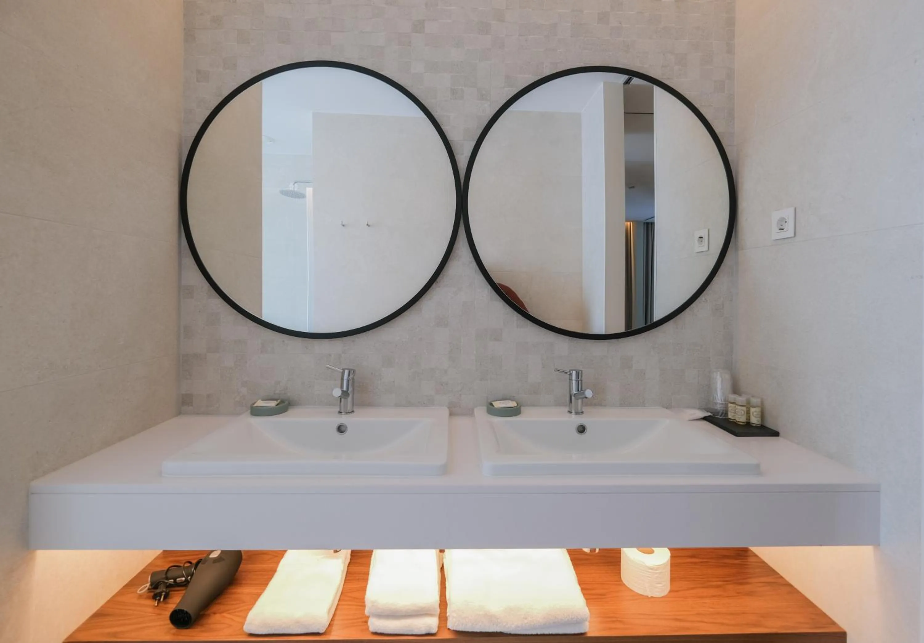 Bathroom in Hotel Vouga