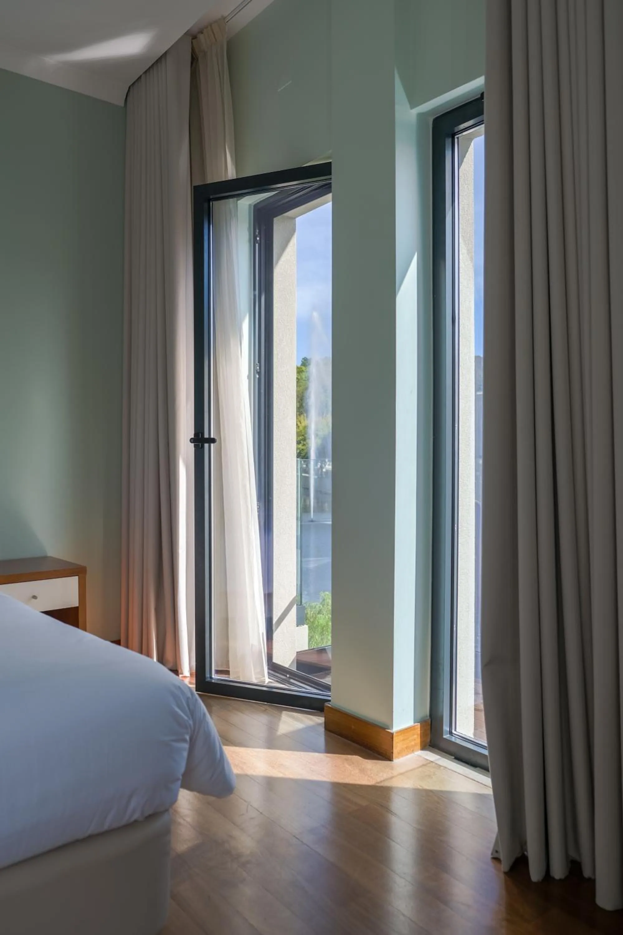 Bedroom, Bed in Hotel Vouga