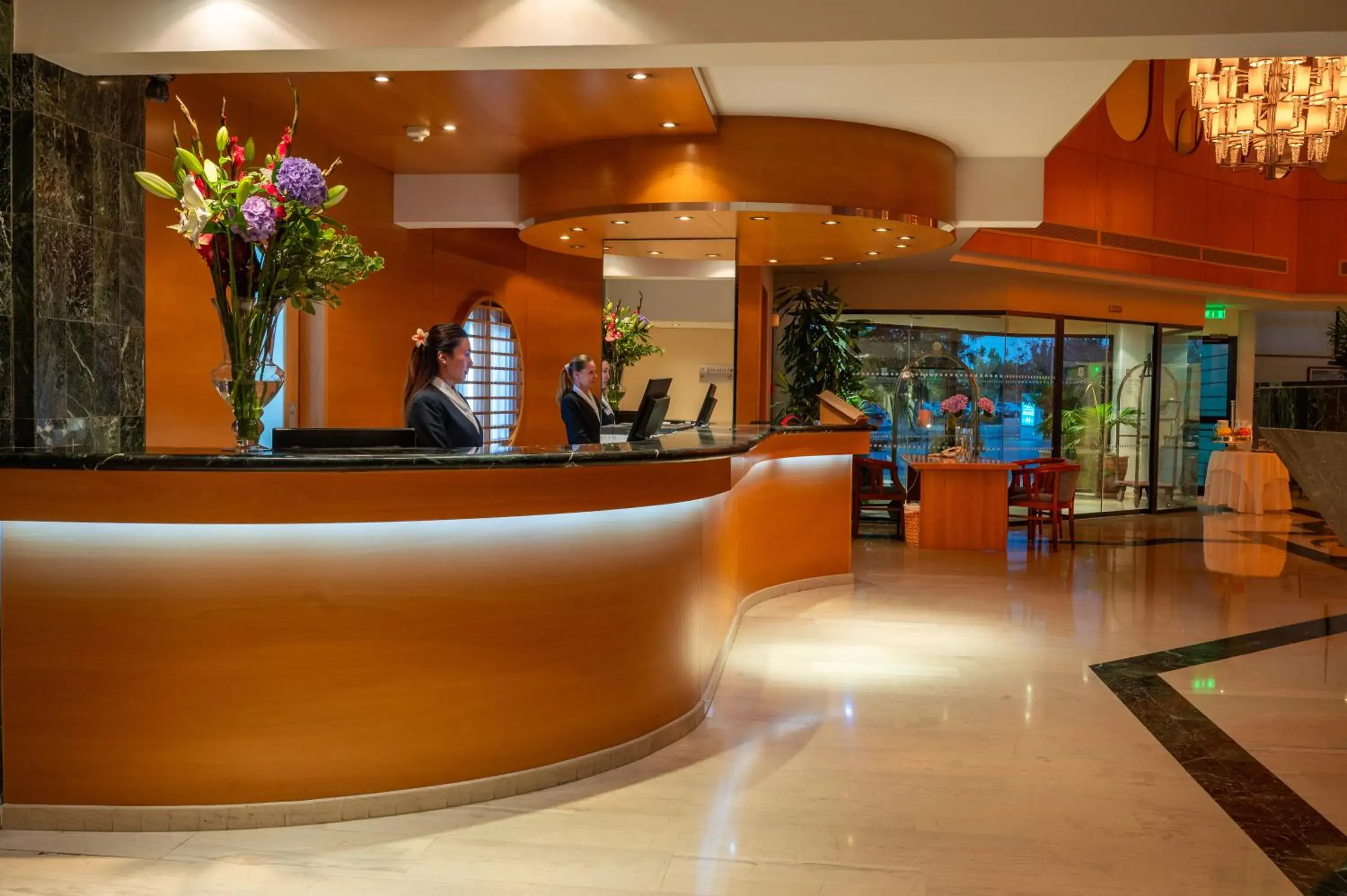 Lobby or reception in Constantinou Bros Asimina Suites Hotel Lobby or reception in Constantinou Bros Asimina Suites Hotel