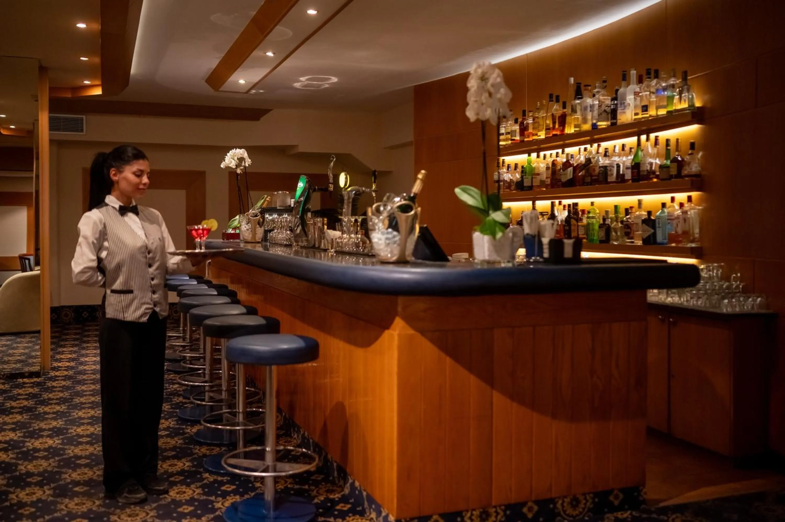Lounge or bar in Constantinou Bros Asimina Suites Hotel