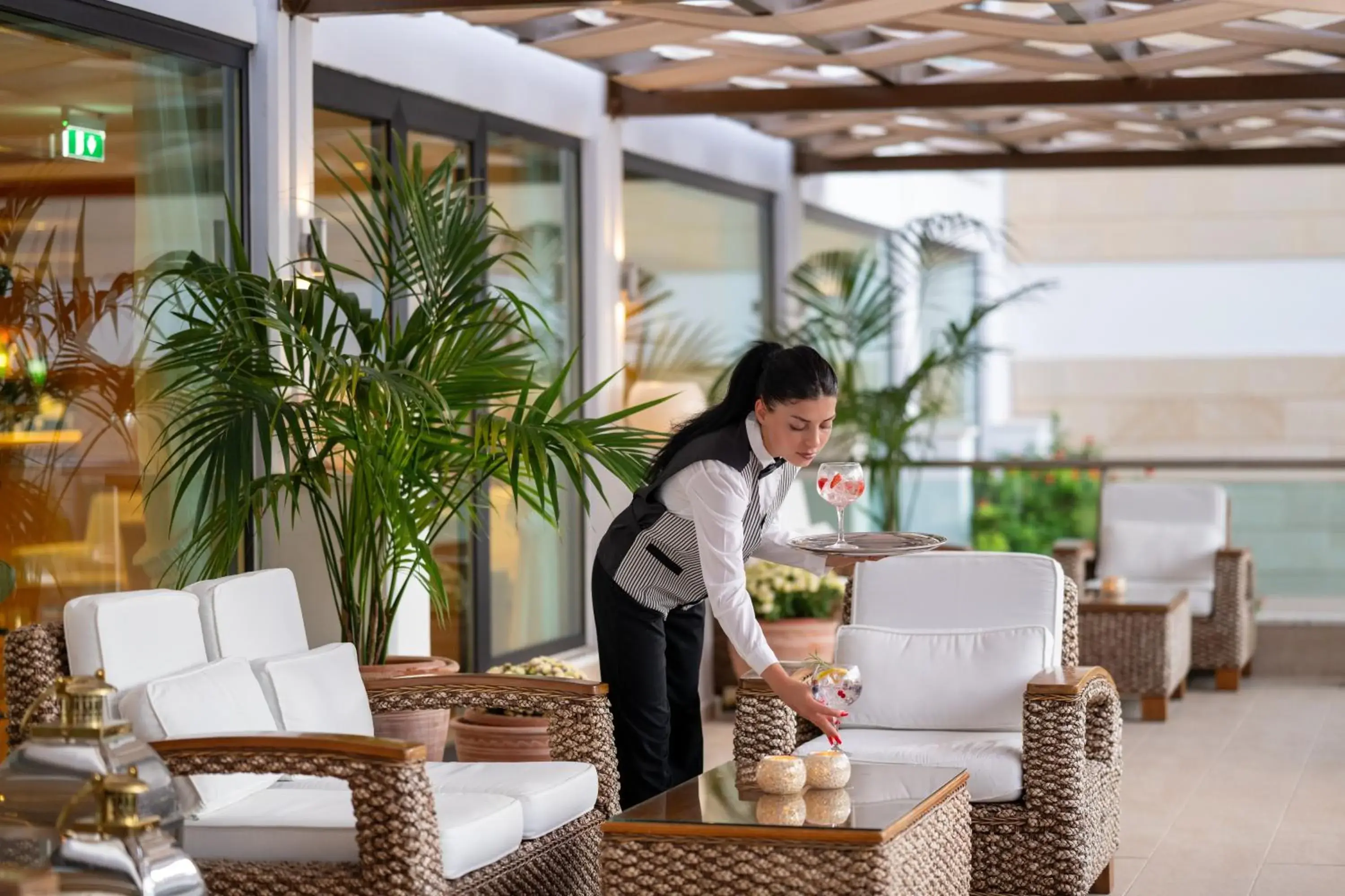 Lounge or bar in Constantinou Bros Asimina Suites Hotel Lounge or bar in Constantinou Bros Asimina Suites Hotel