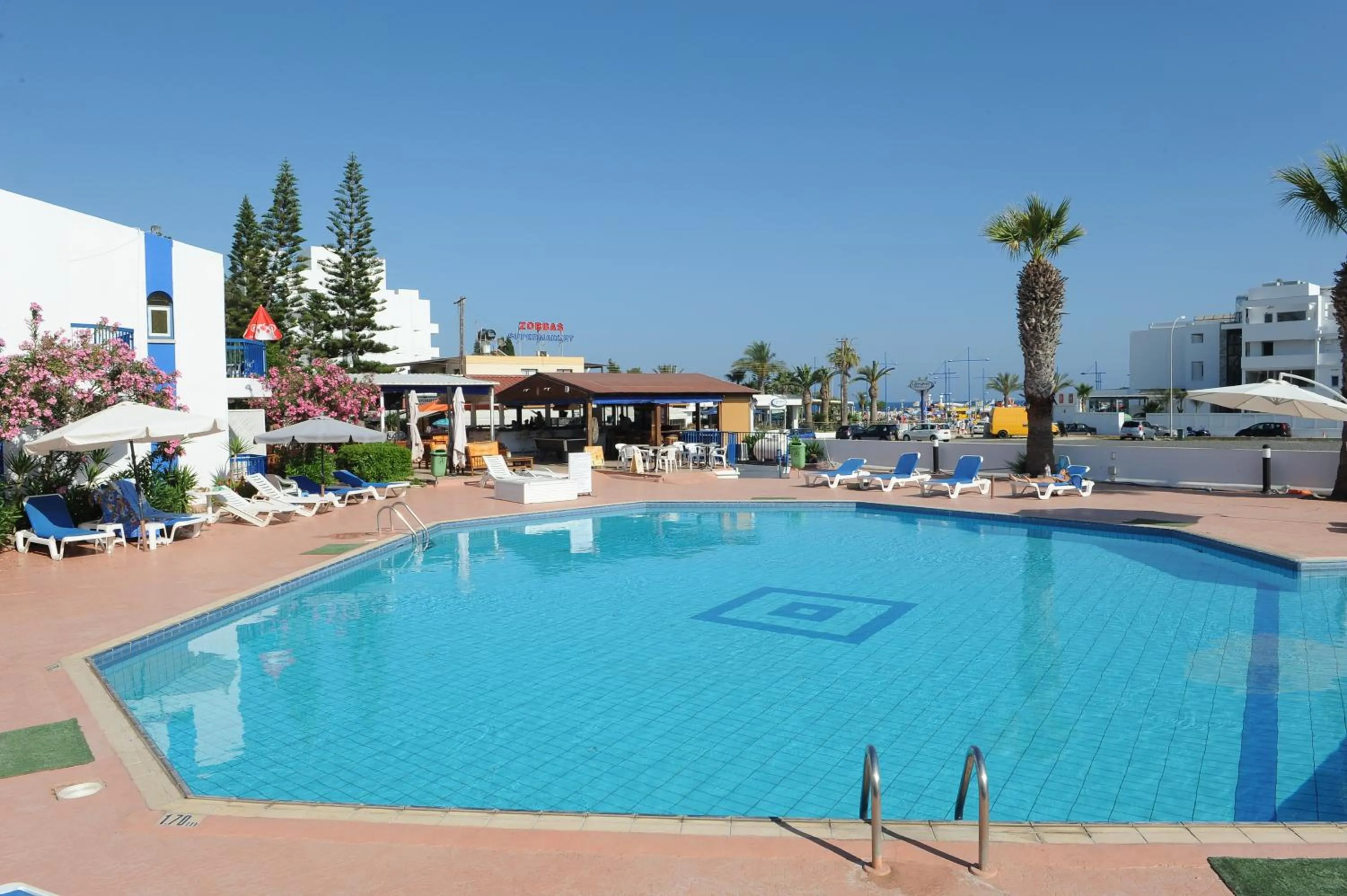 Swimming pool in Alexia Hotel Apartments