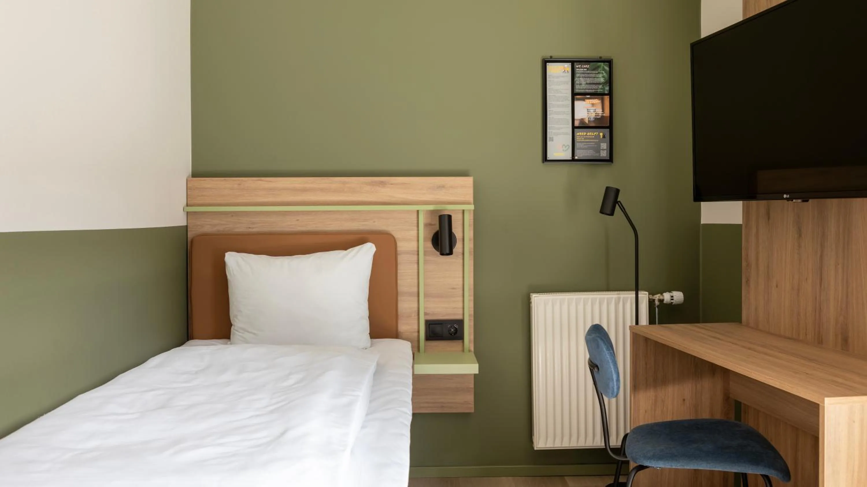 Photo of the whole room, Bed in Comfort Hotel Trondheim