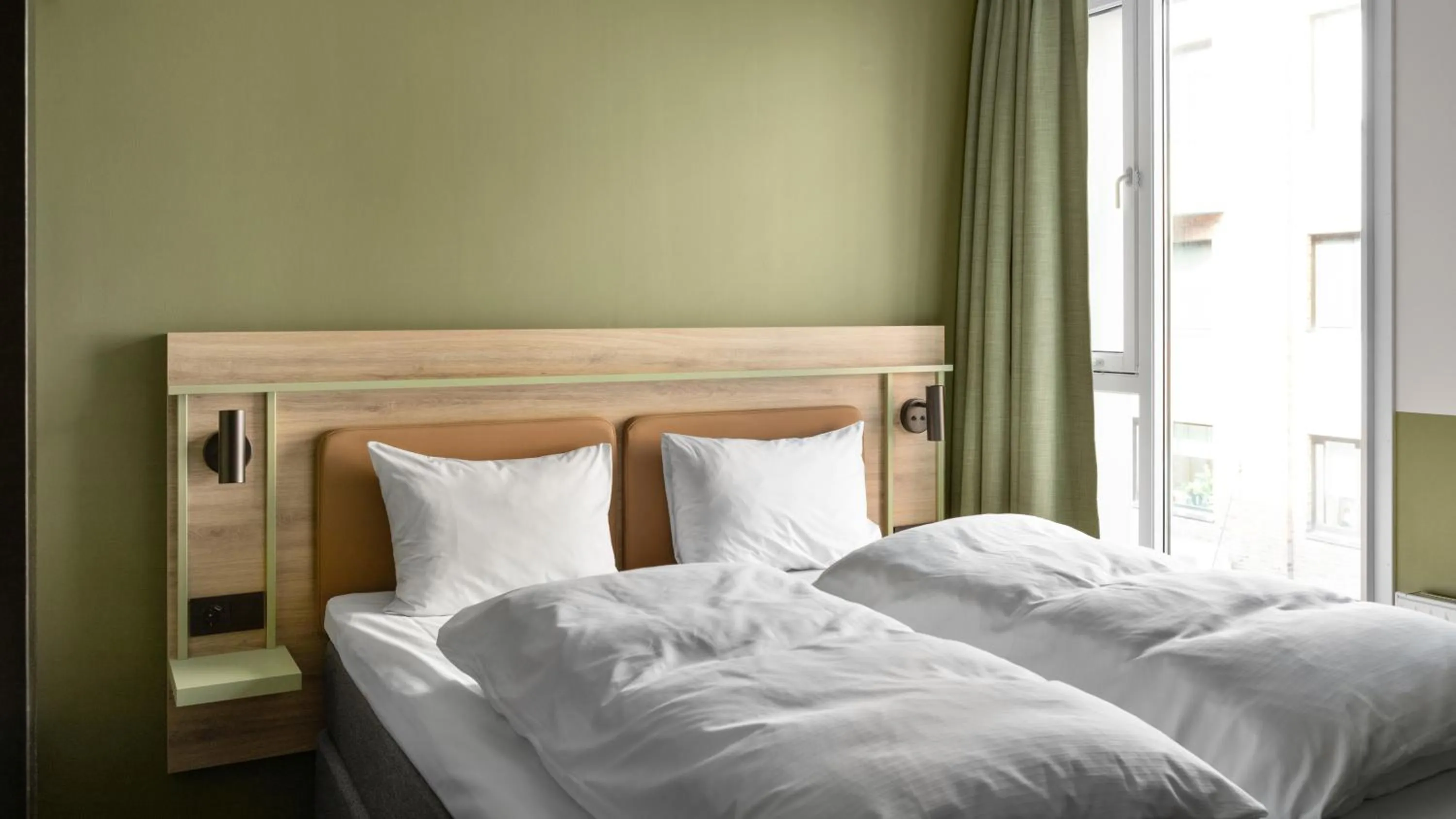 Bed in Comfort Hotel Trondheim