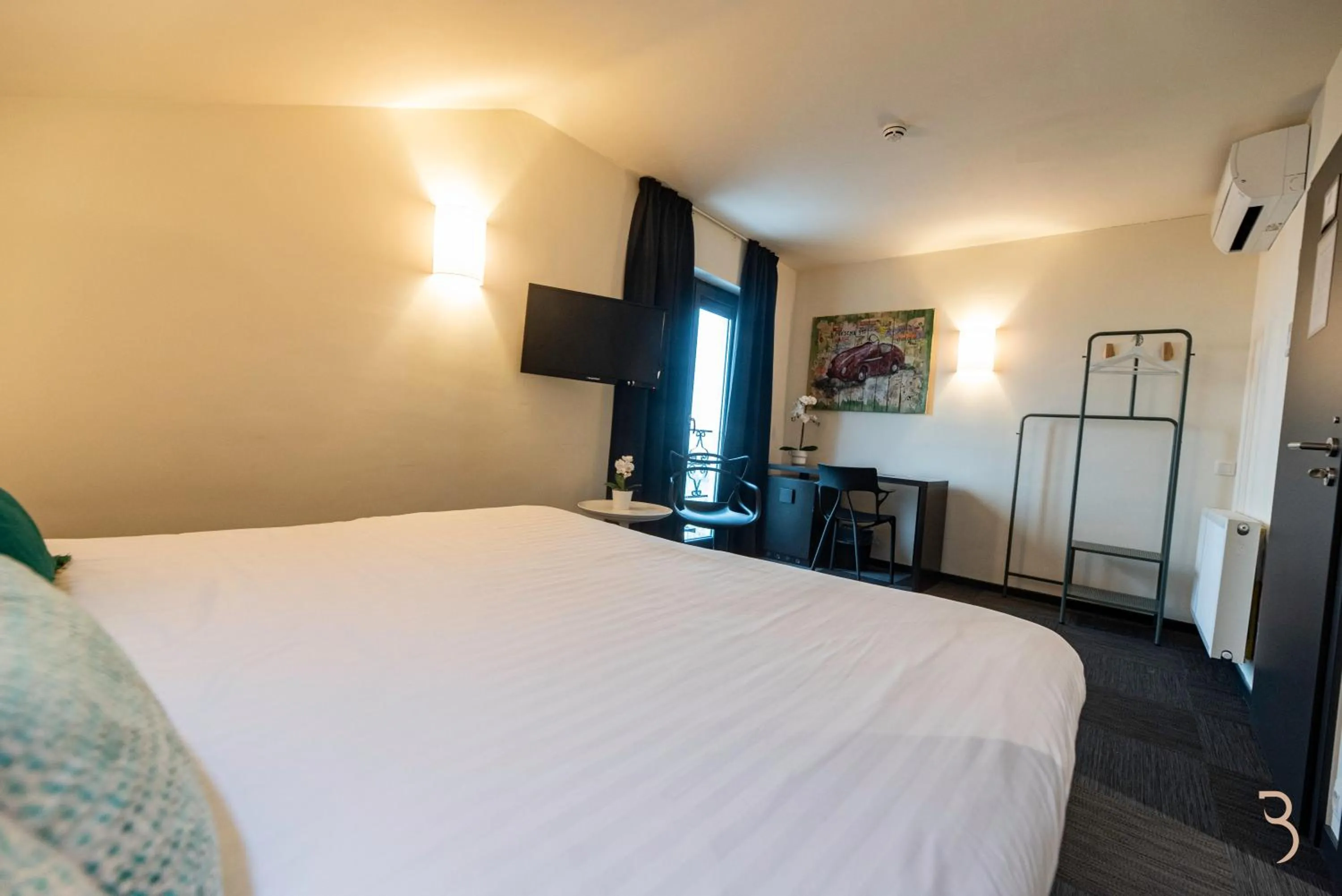 Bedroom, Bed in Smart Bnb - Hotel Battice
