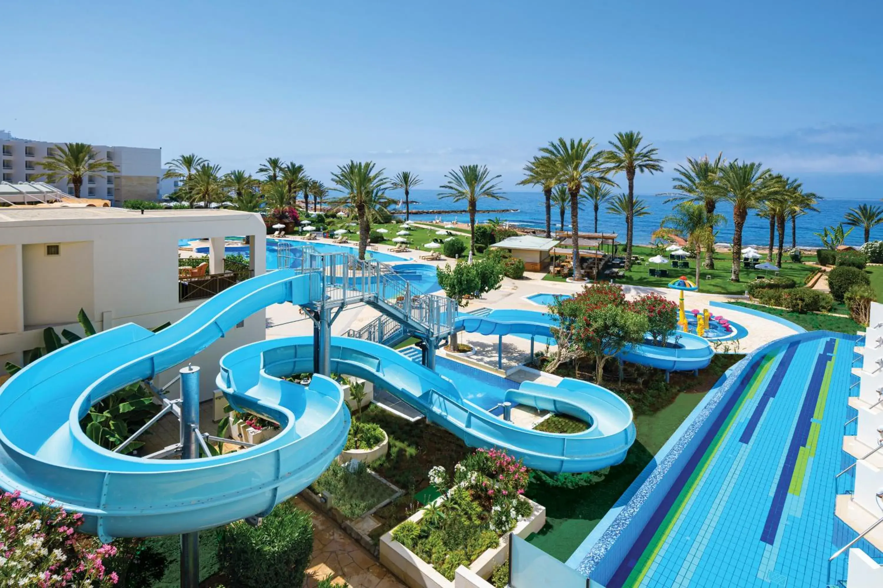 Swimming pool in Constantinou Bros Athena Beach Hotel Swimming pool in Constantinou Bros Athena Beach Hotel
