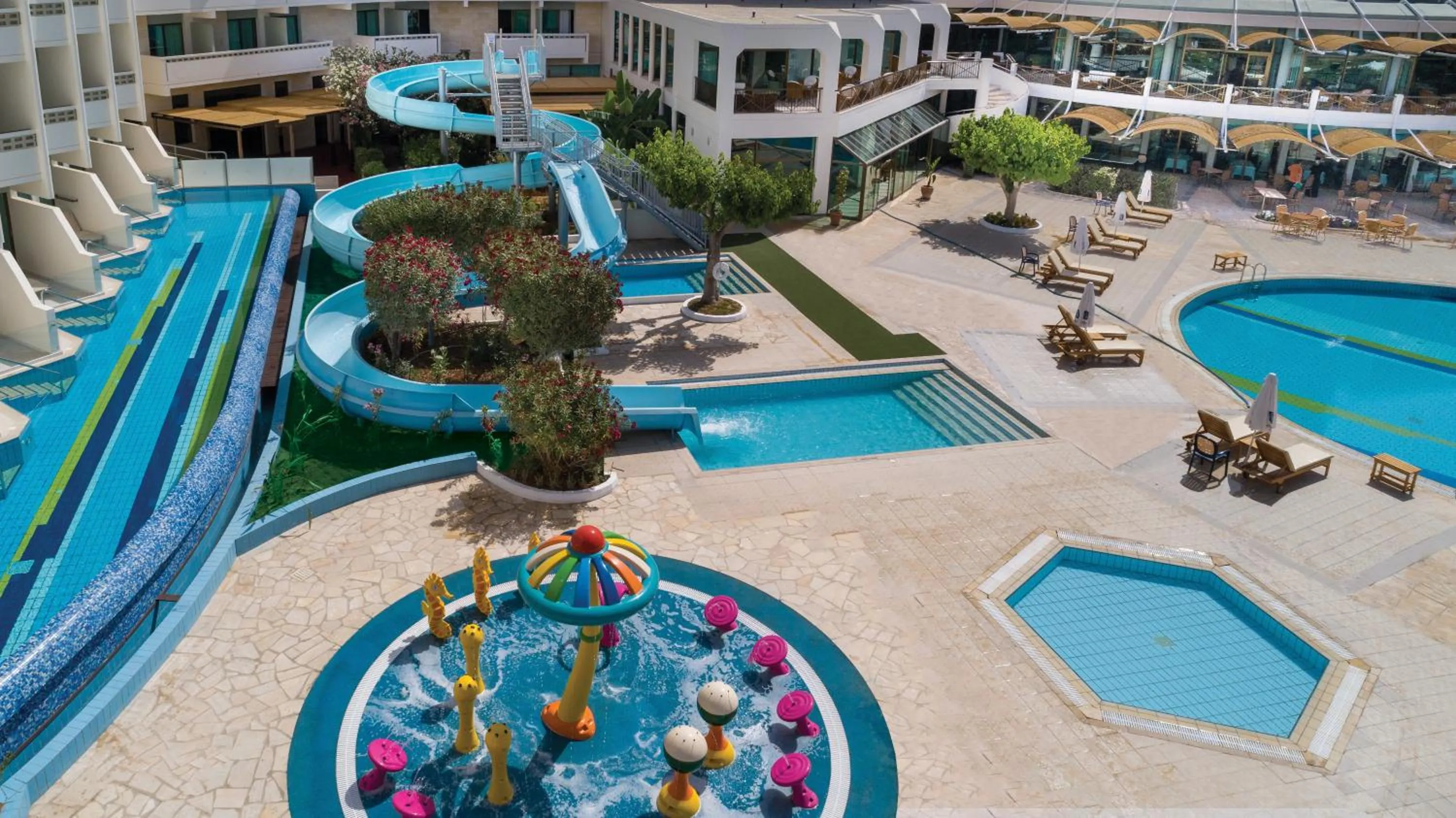 Swimming pool in Constantinou Bros Athena Beach Hotel