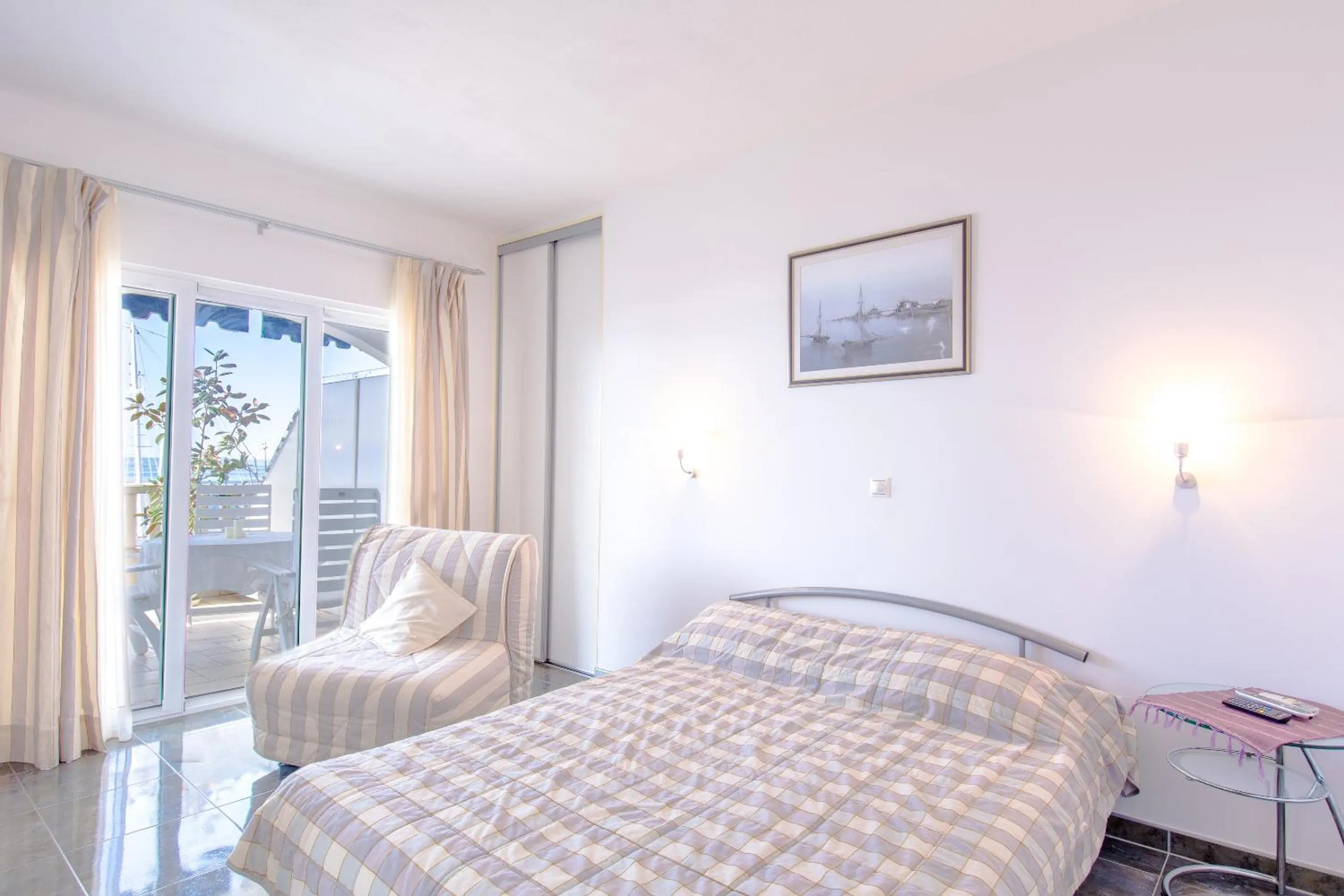 Bed in Apartments Duje