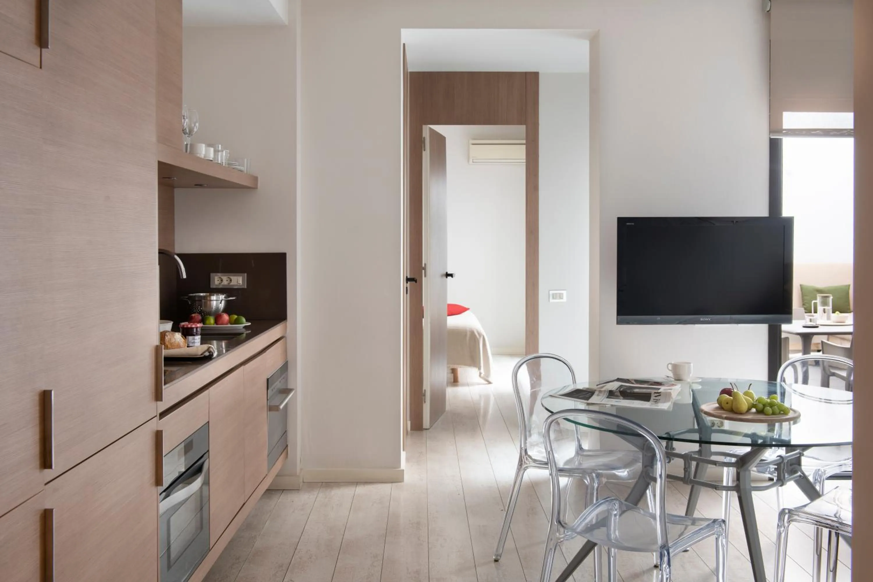 Kitchen or kitchenette in Eric Vökel Boutique Apartments - BCN Suites