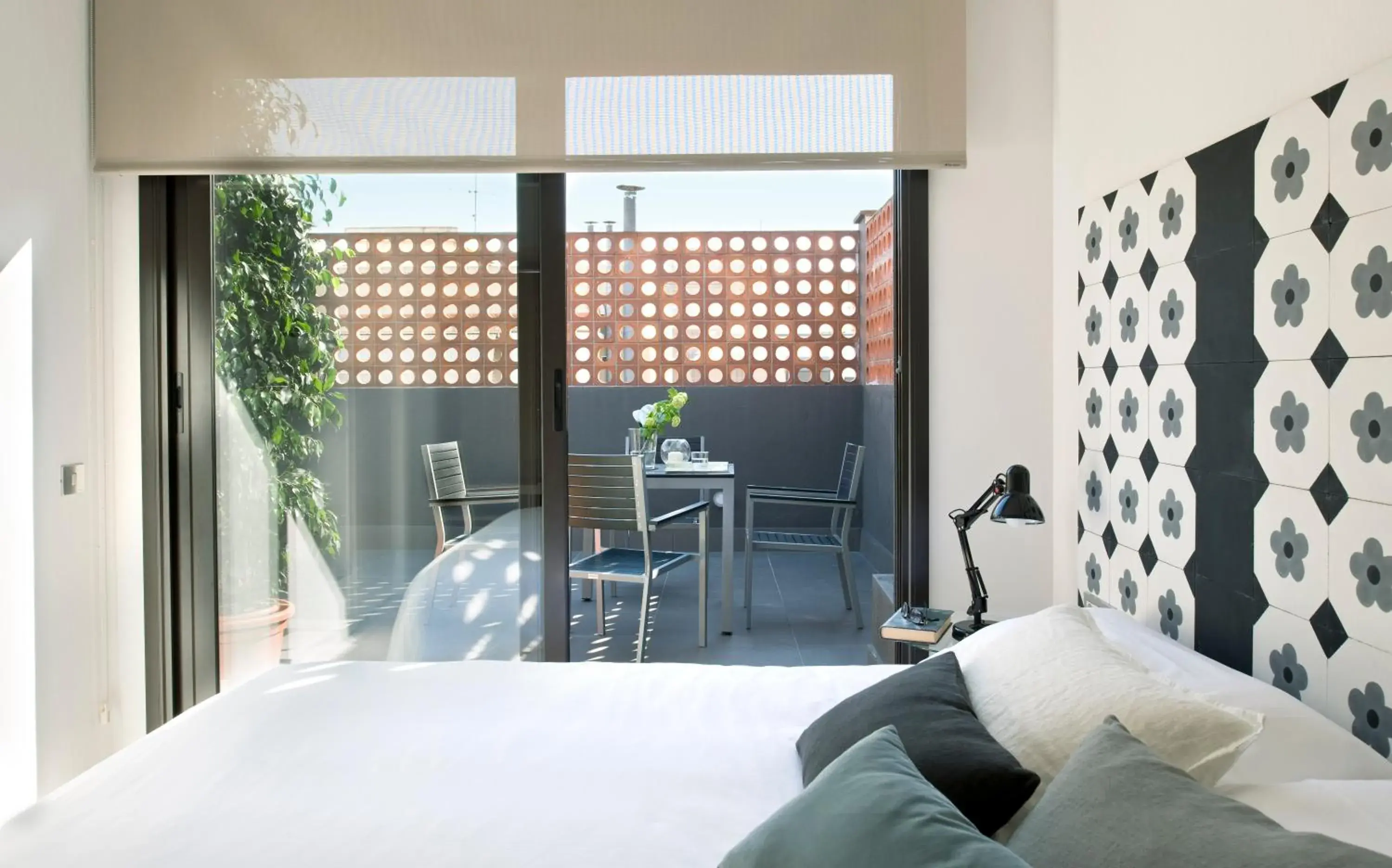 Bed in Eric Vökel Boutique Apartments - BCN Suites Bed in Eric Vökel Boutique Apartments - BCN Suites