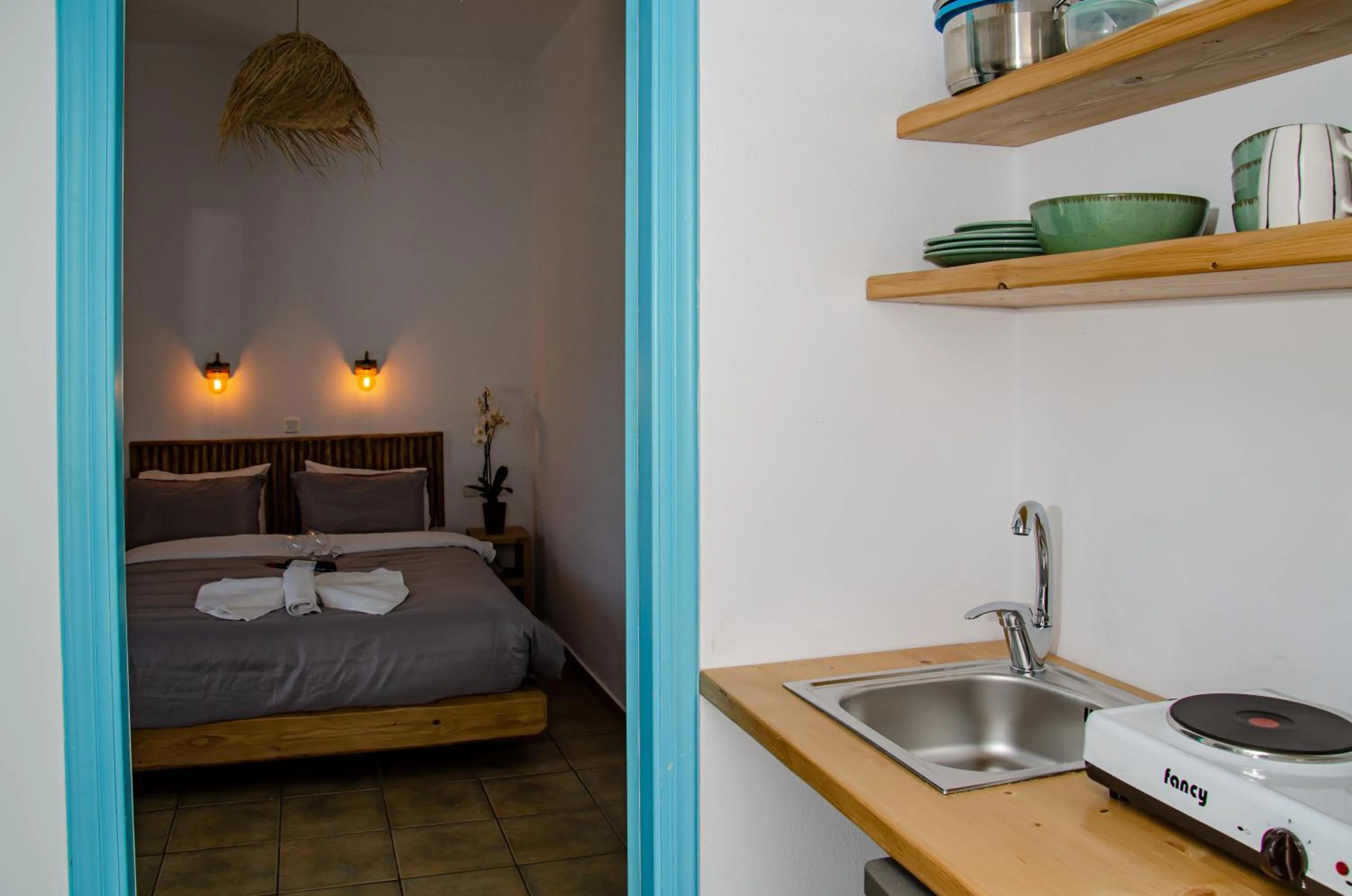 Bed in Hotel Livadia