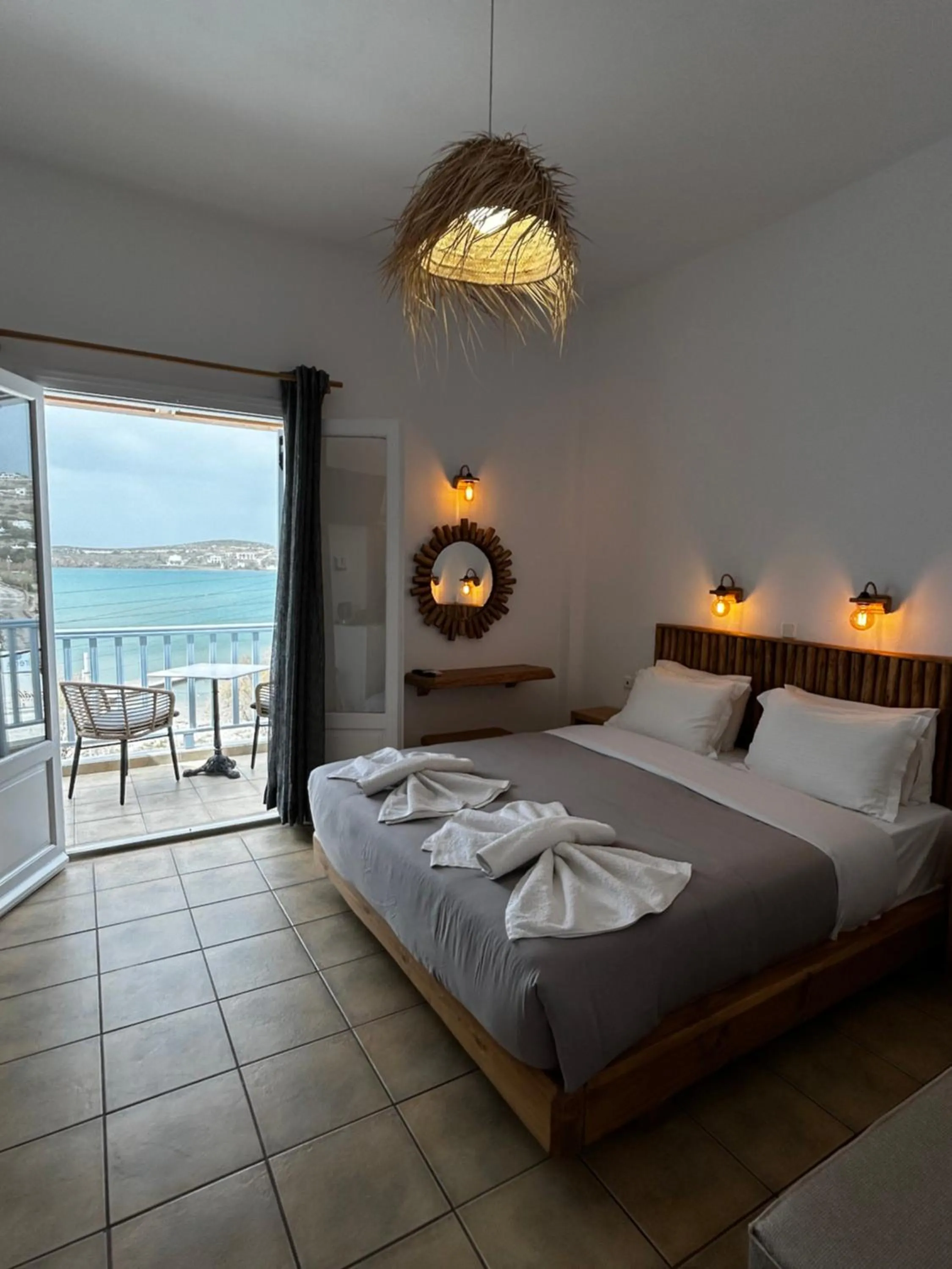 Bed in Hotel Livadia