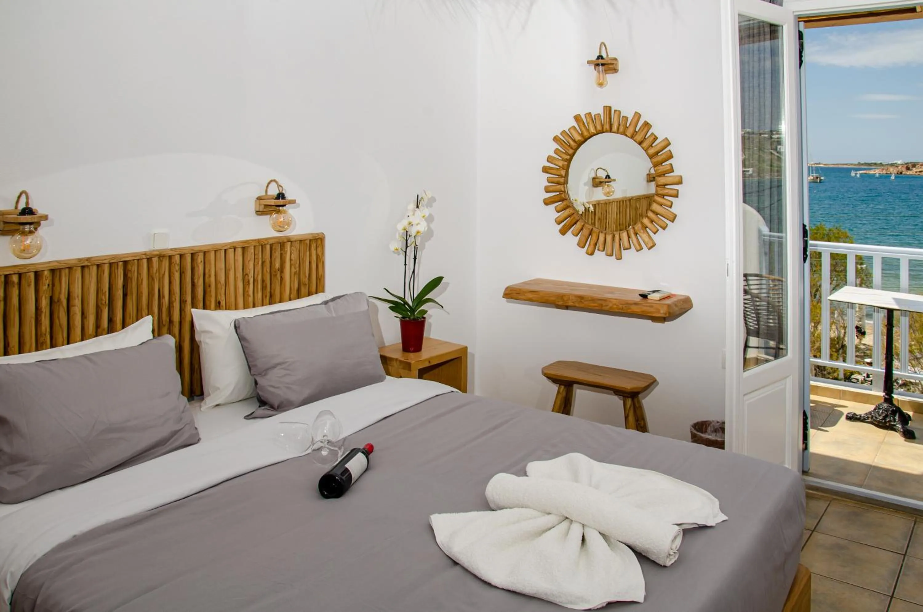 Bed in Hotel Livadia