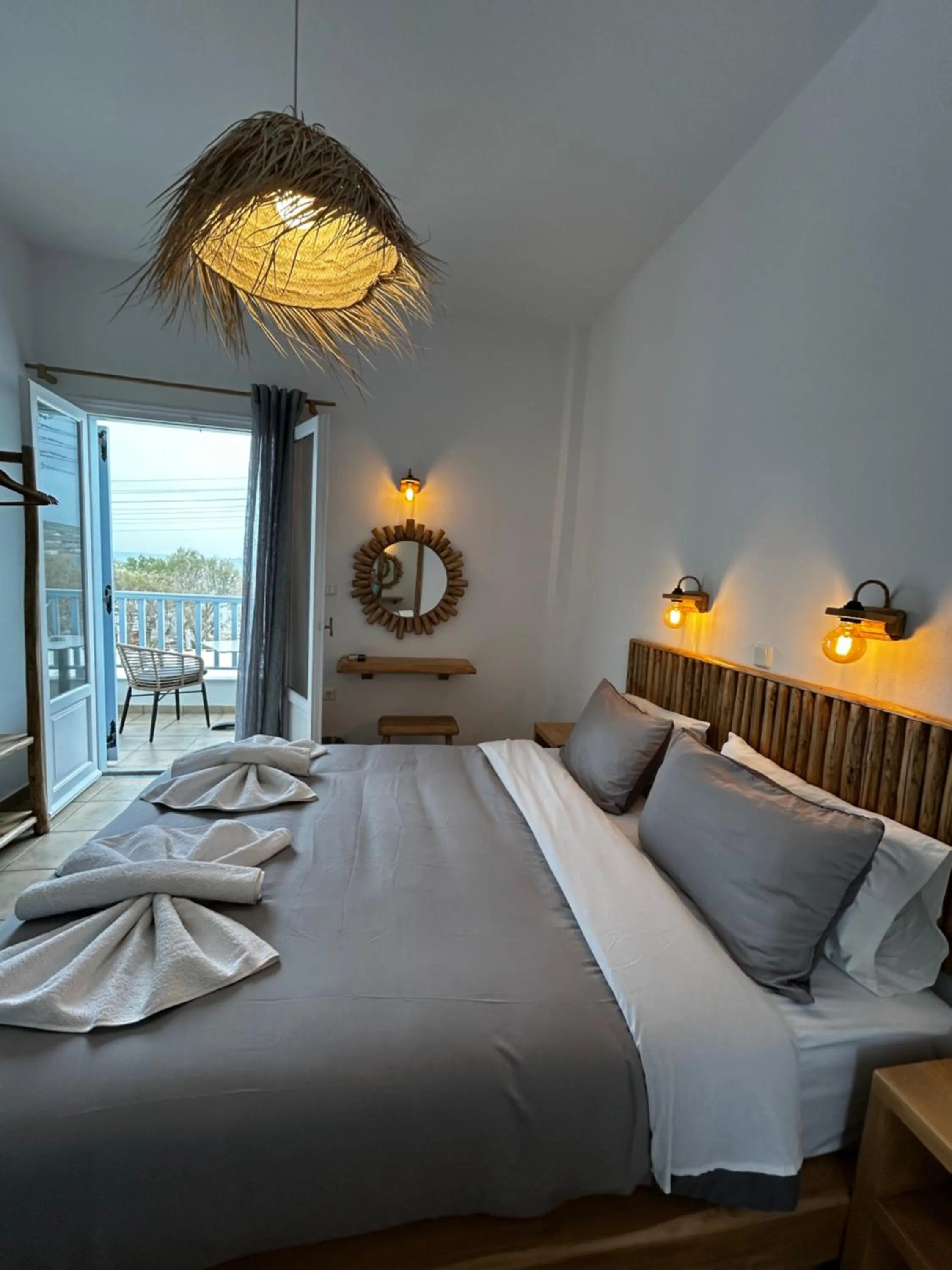 Bed in Hotel Livadia