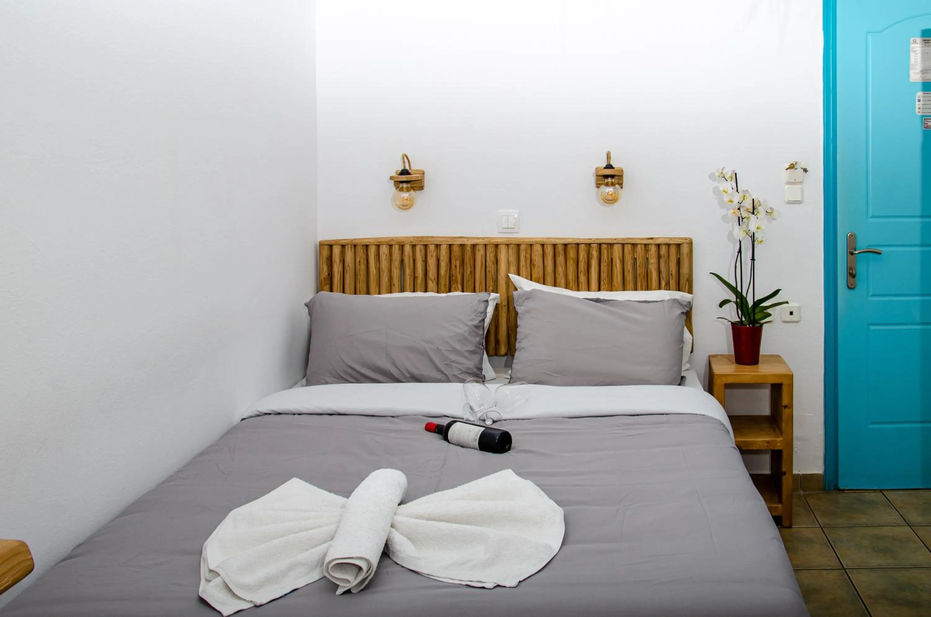 Bed in Hotel Livadia