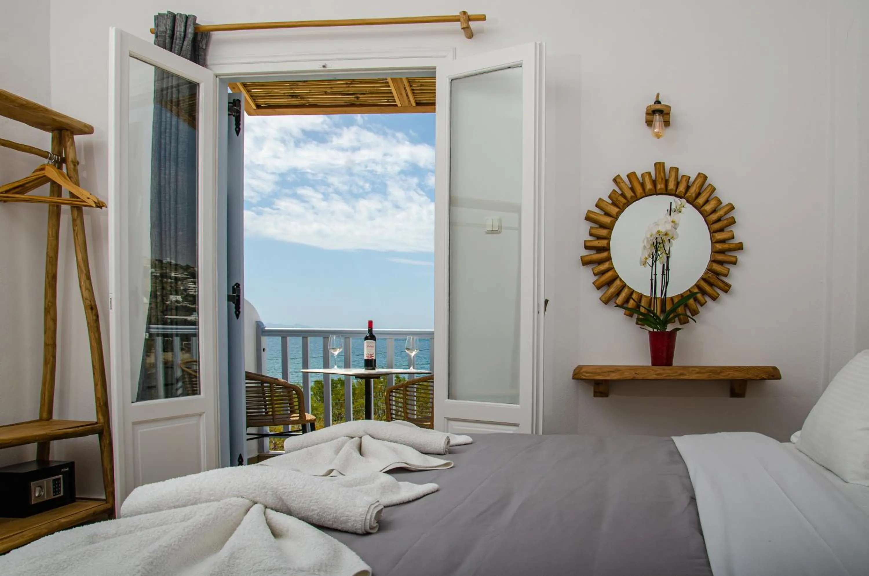 Bed in Hotel Livadia