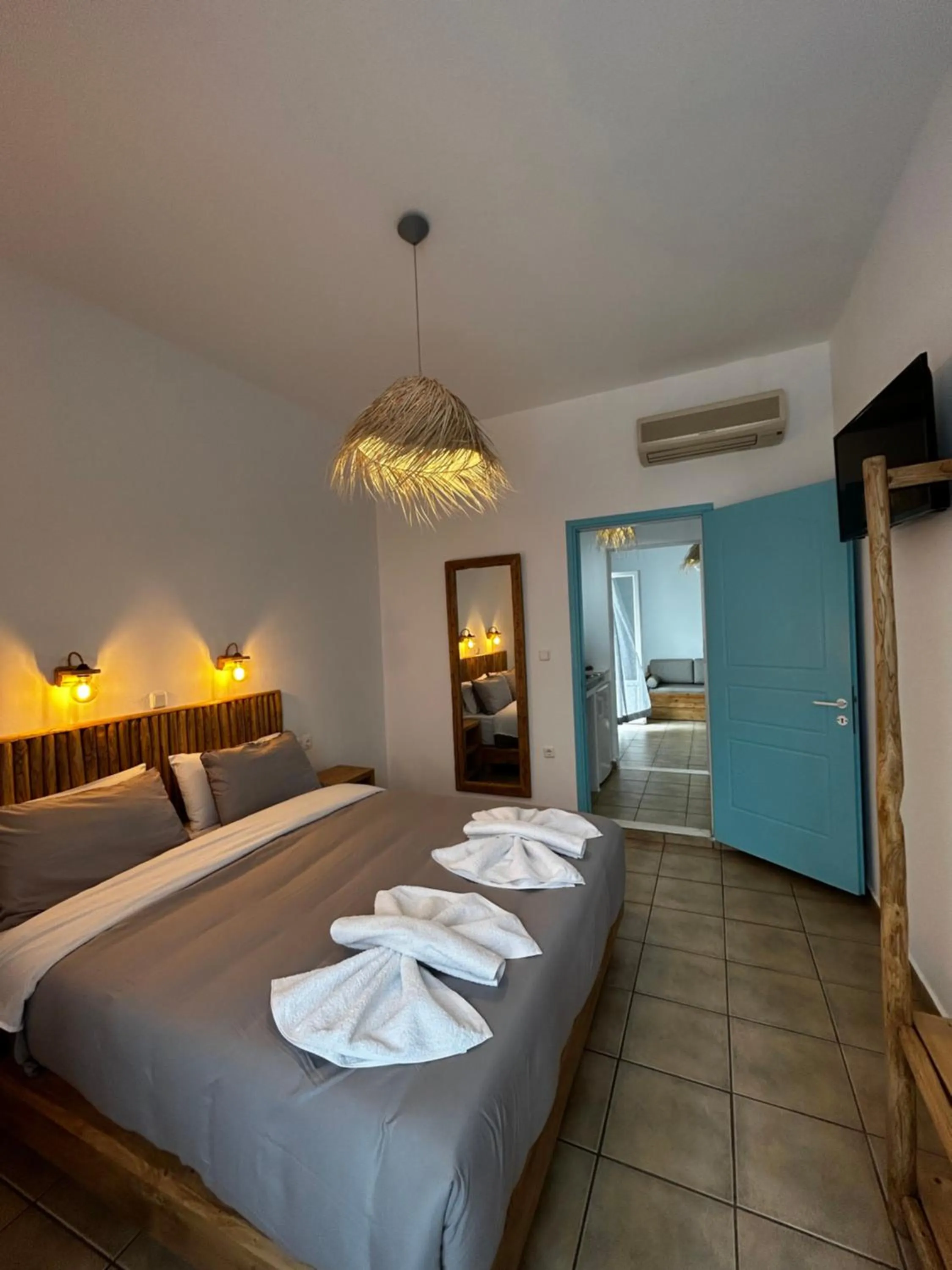 Bed in Hotel Livadia