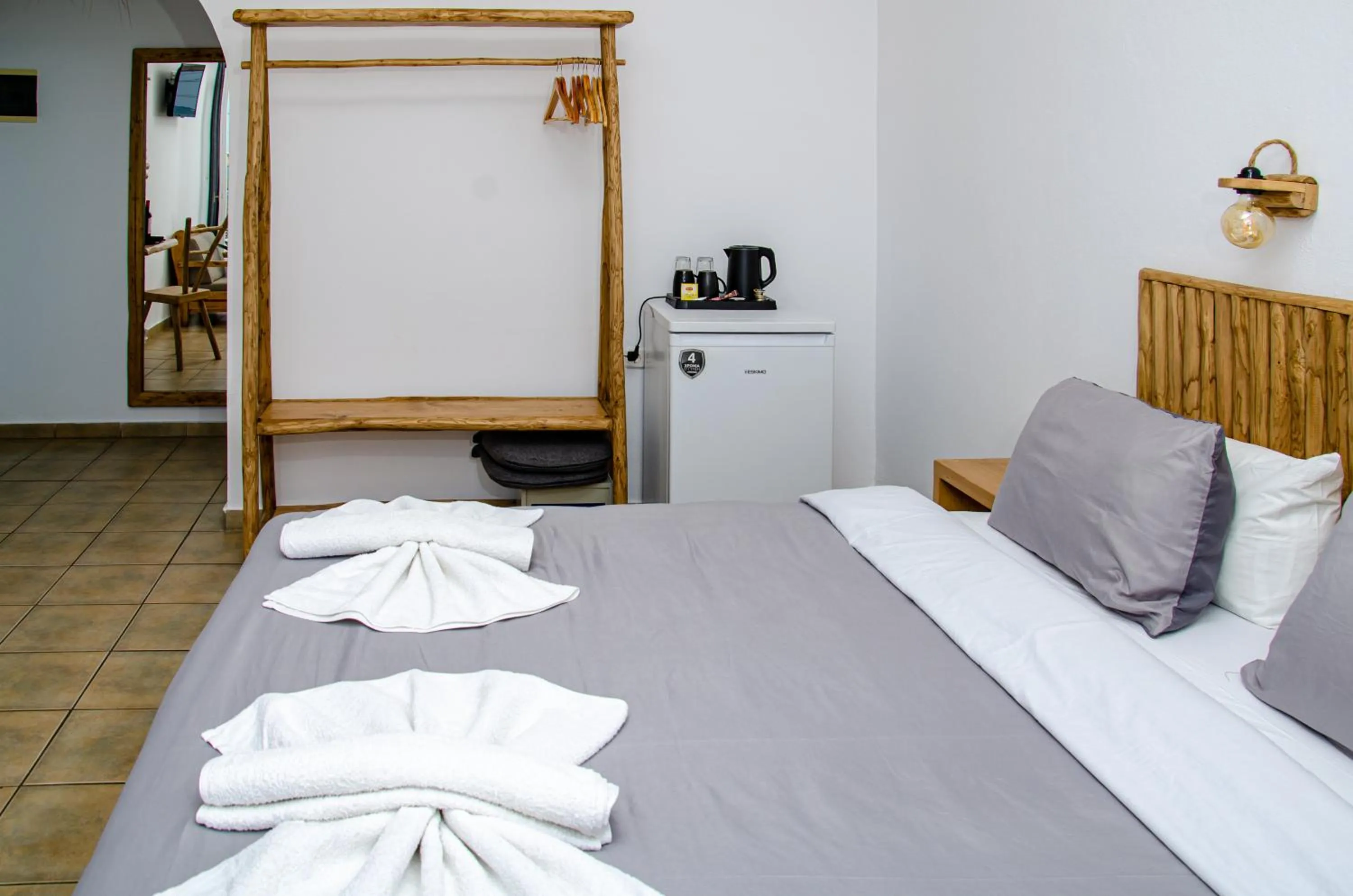 Bed in Hotel Livadia