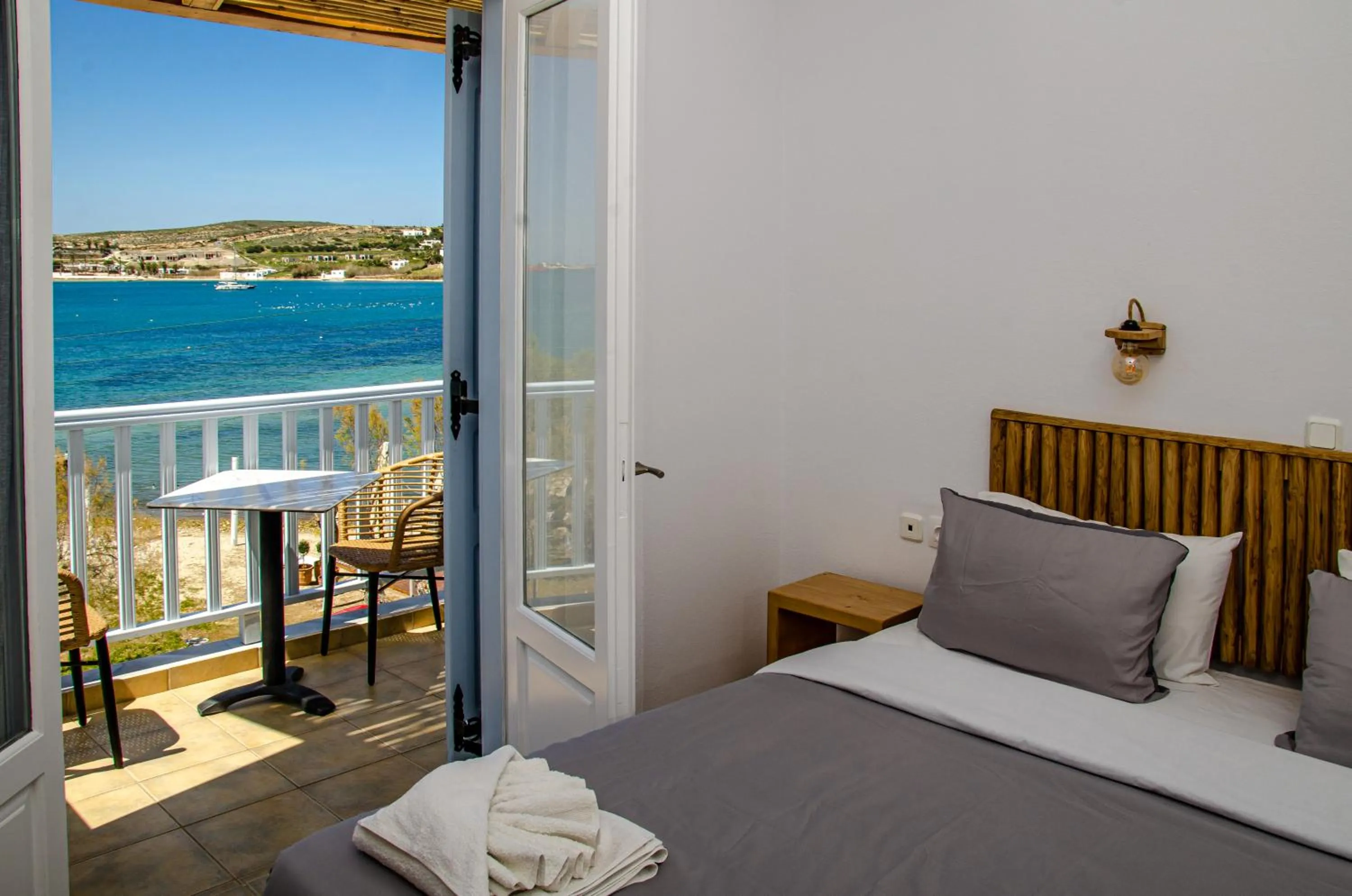 Bed in Hotel Livadia