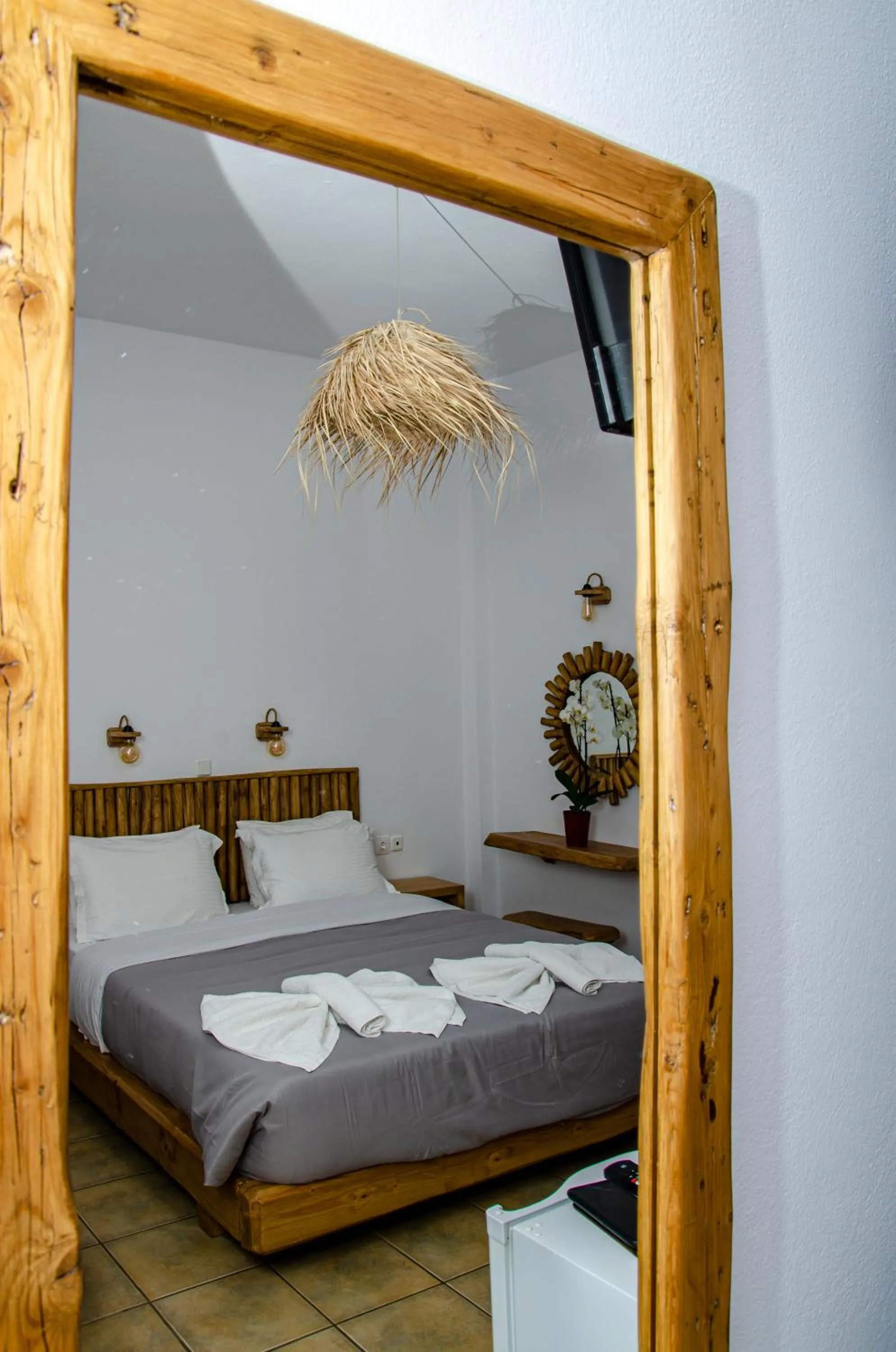 Bed in Hotel Livadia