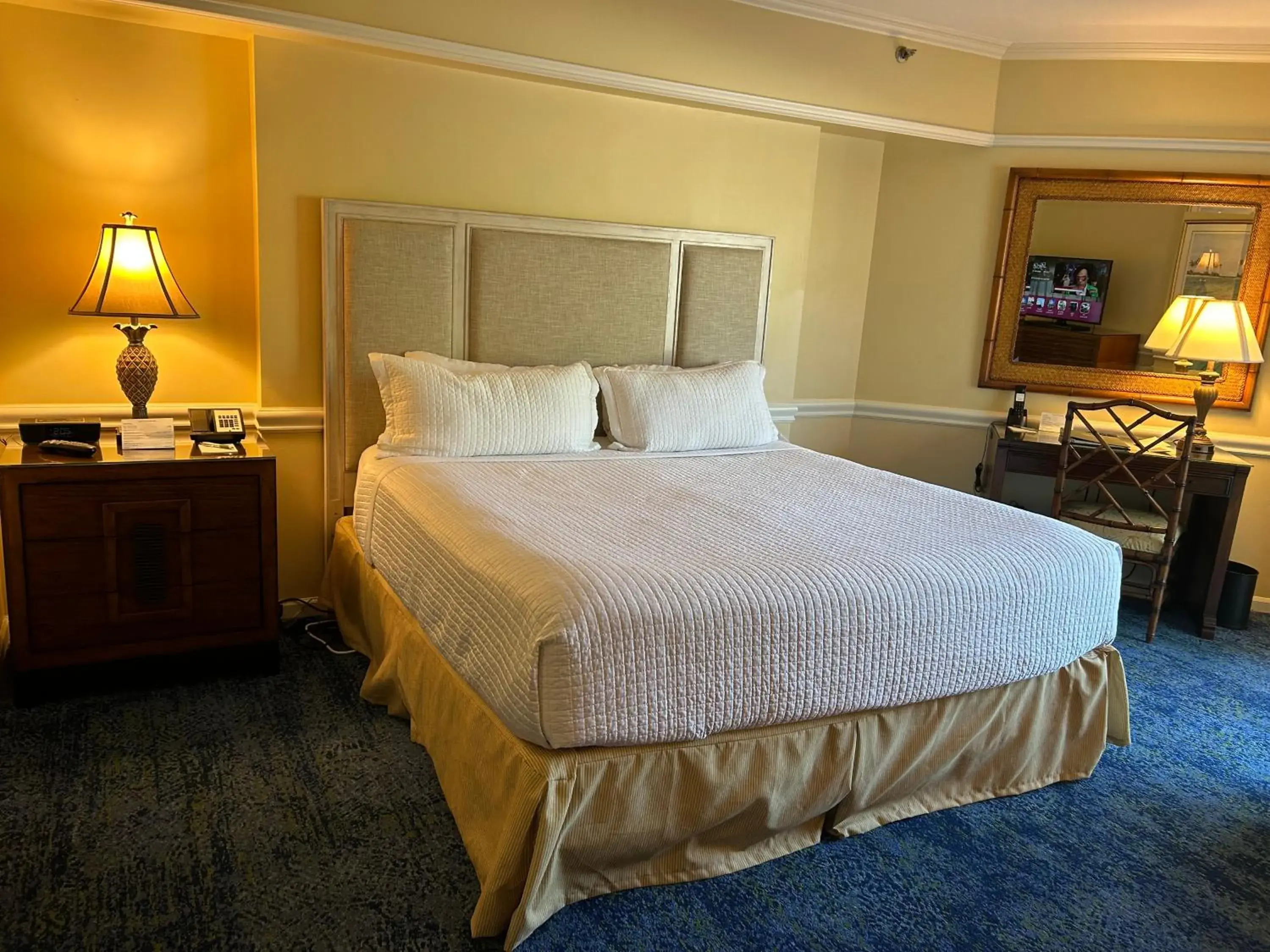 Bed in The Lago Mar Beach Resort and Club Bed in The Lago Mar Beach Resort and Club