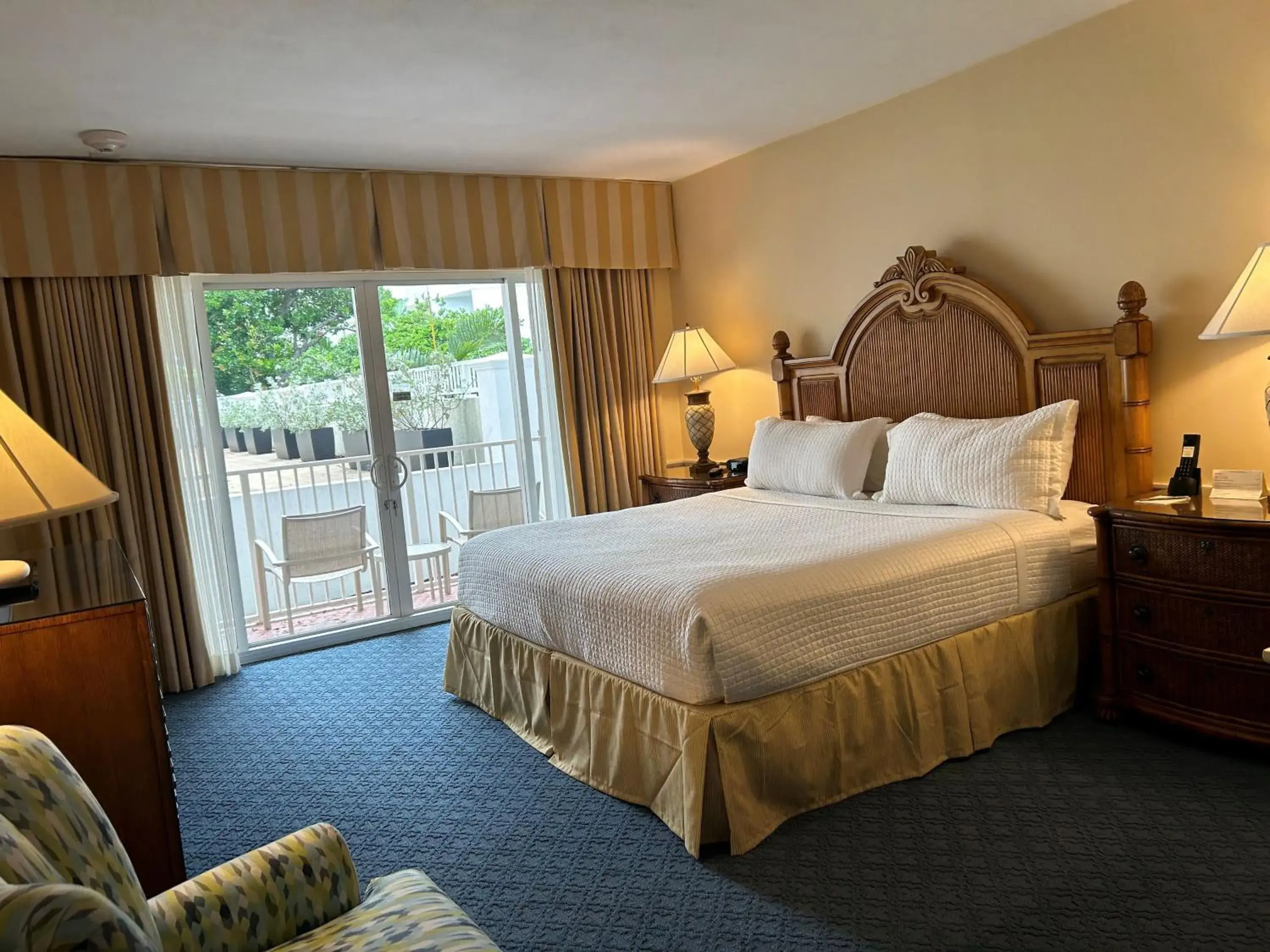 Balcony/Terrace, Bed in The Lago Mar Beach Resort and Club Balcony/Terrace, Bed in The Lago Mar Beach Resort and Club