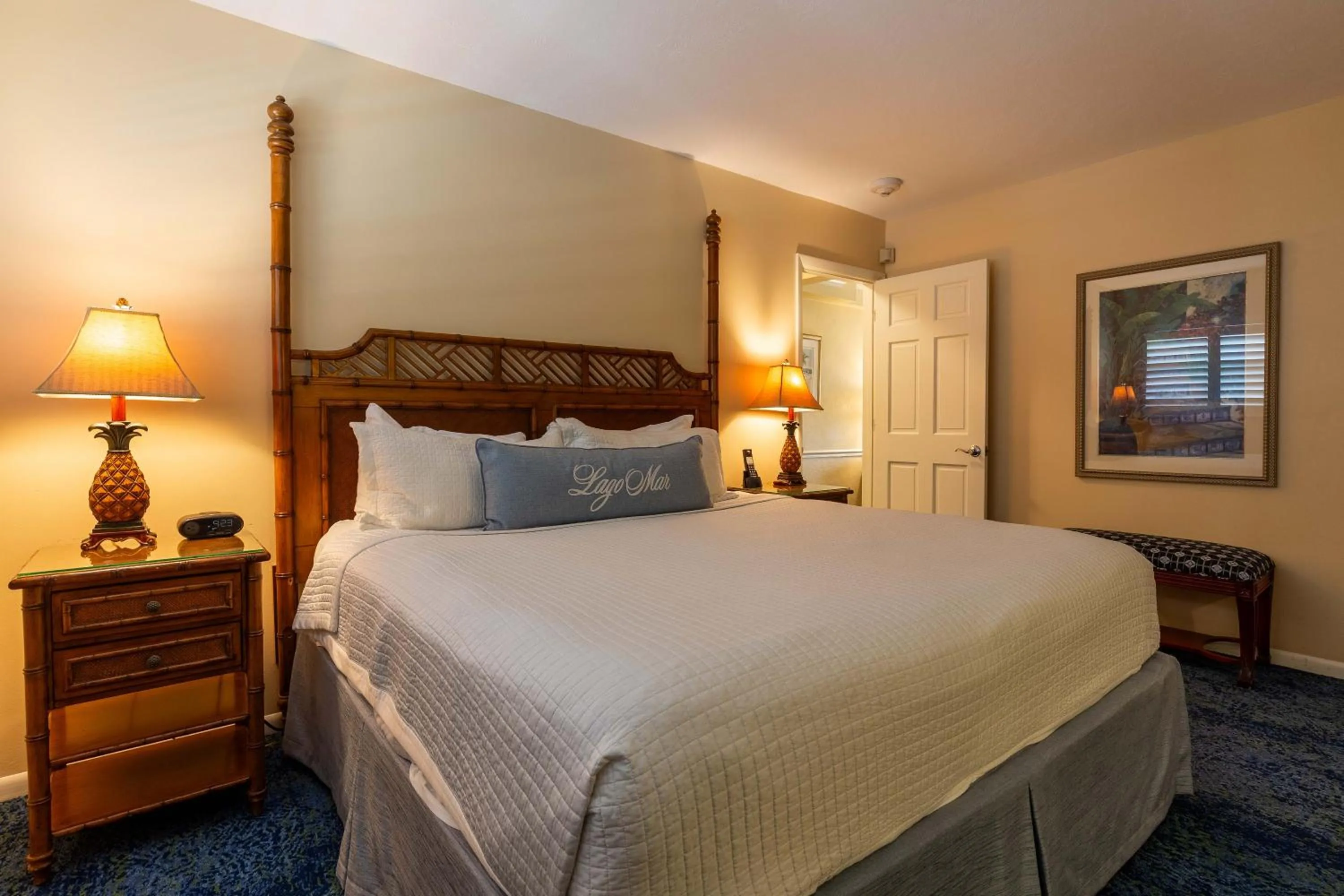 Bedroom, Bed in The Lago Mar Beach Resort and Club