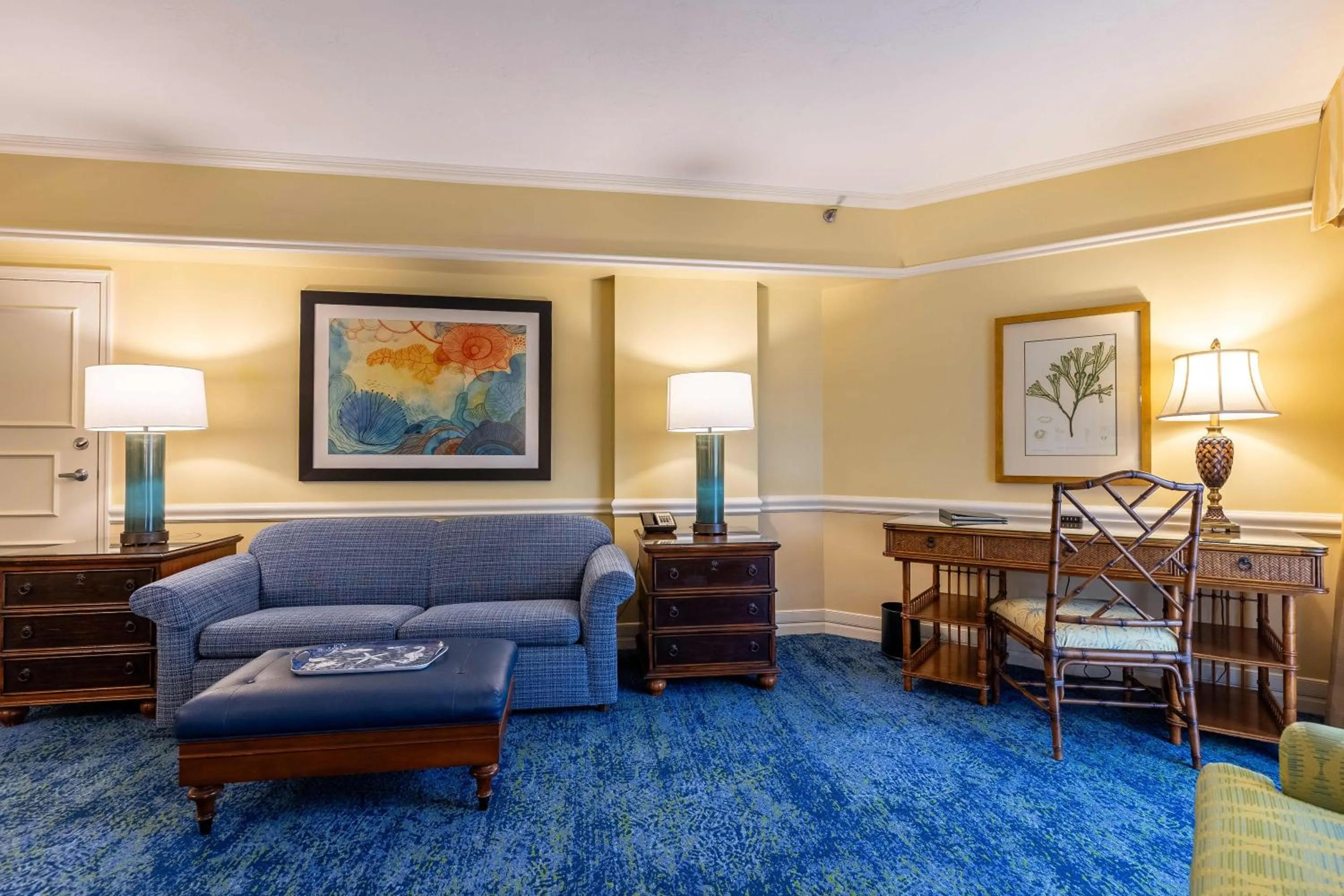 Living room in The Lago Mar Beach Resort and Club