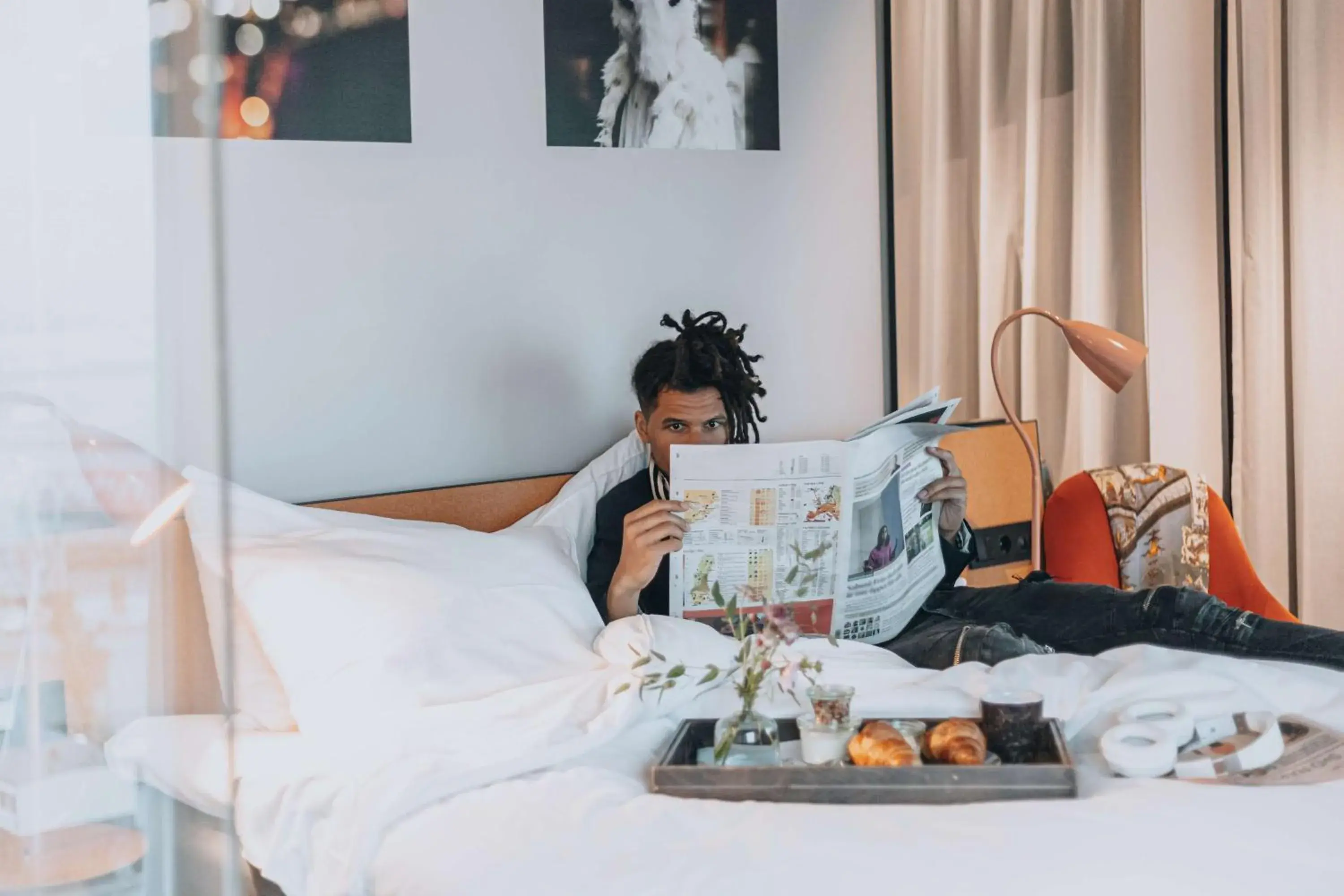 Bed in STORY HOTEL MALMO, in JdV by Hyatt Bed in STORY HOTEL MALMO, in JdV by Hyatt