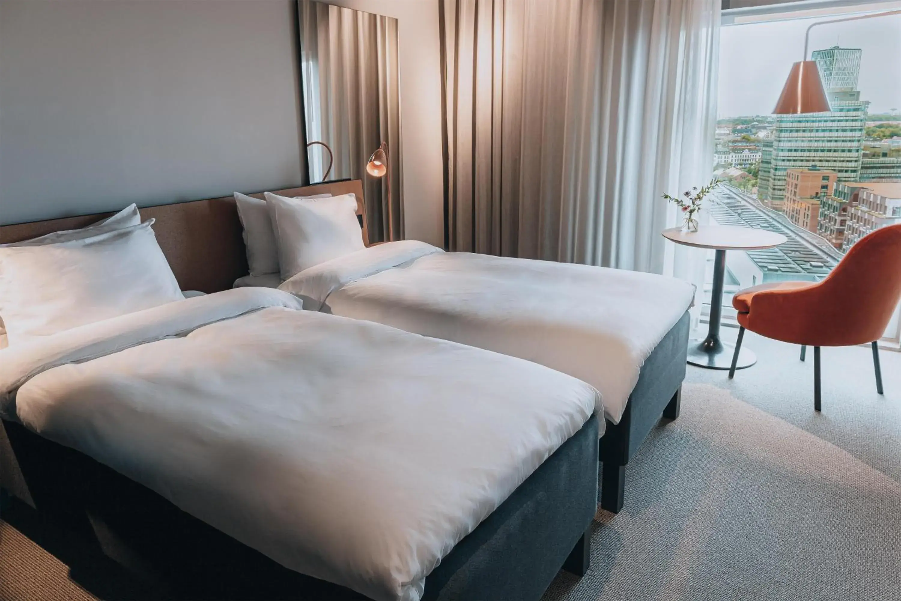 Bedroom, Bed in STORY HOTEL MALMO, in JdV by Hyatt Bedroom, Bed in STORY HOTEL MALMO, in JdV by Hyatt