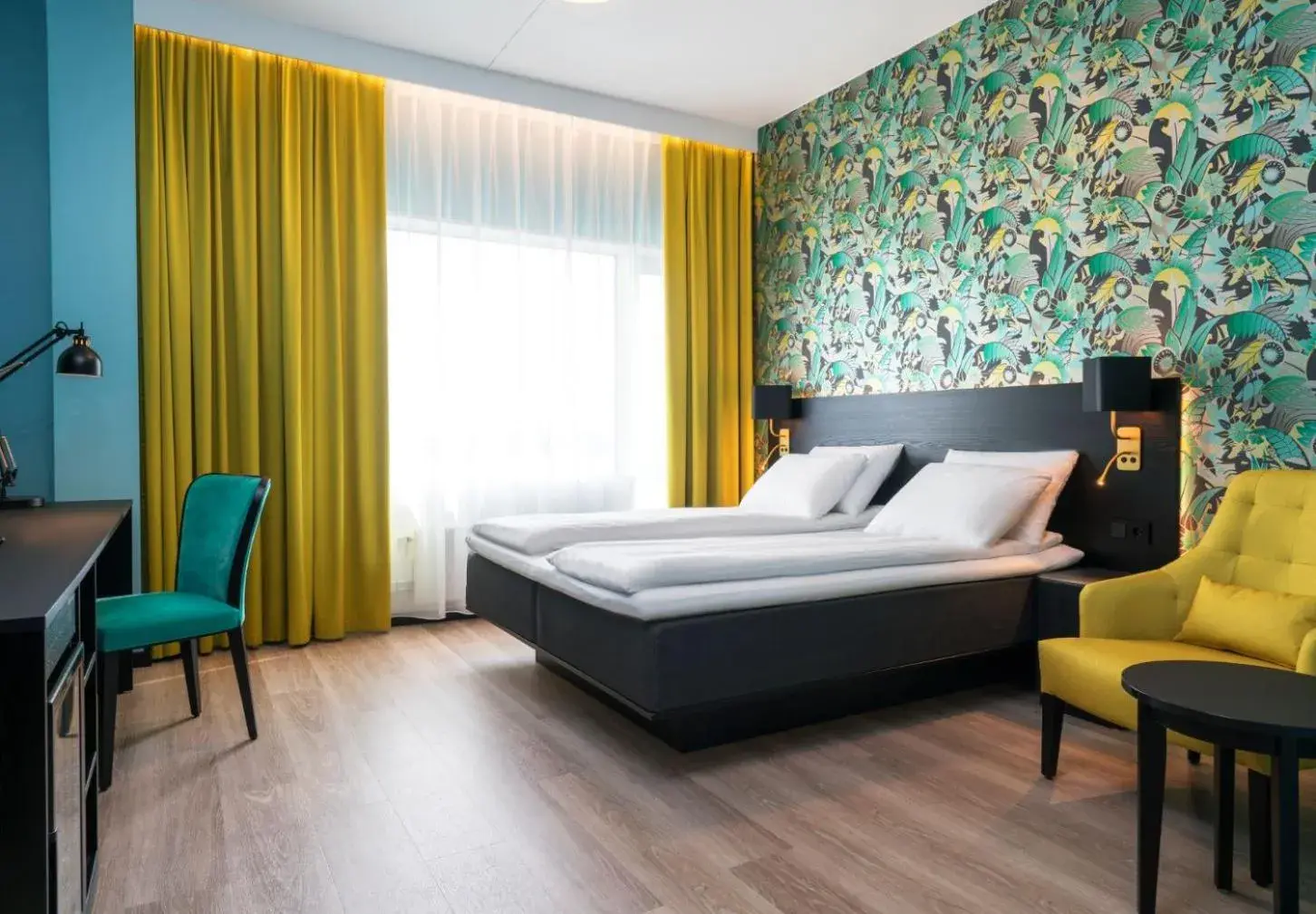 Bedroom, Bed in Thon Hotel Arena Bedroom, Bed in Thon Hotel Arena