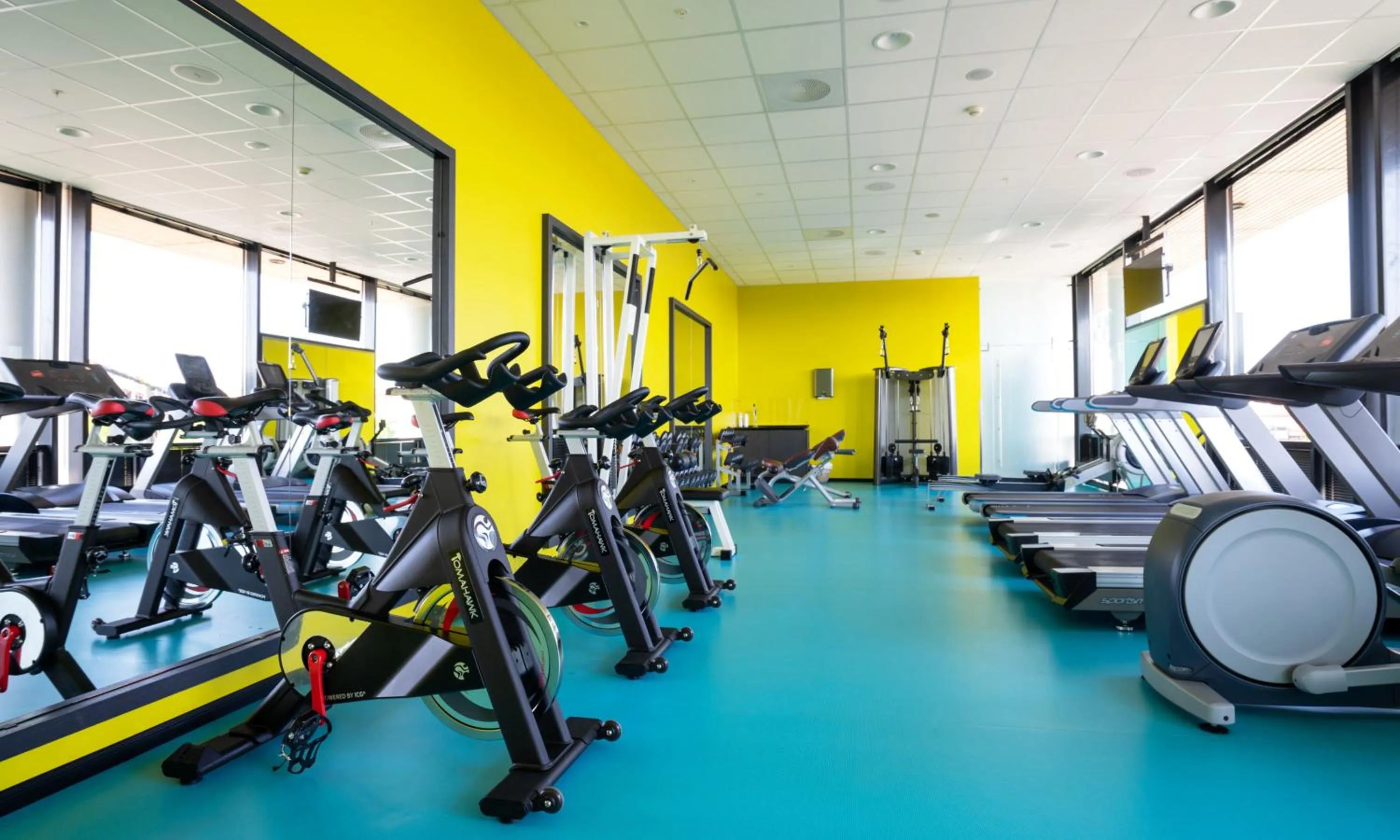 Fitness centre/facilities in Thon Hotel Arena