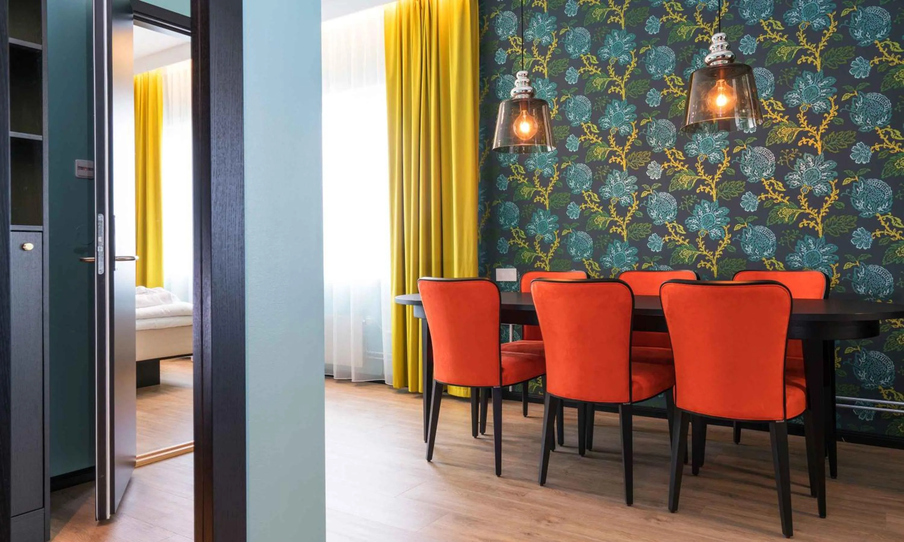 Seating area in Thon Hotel Arena