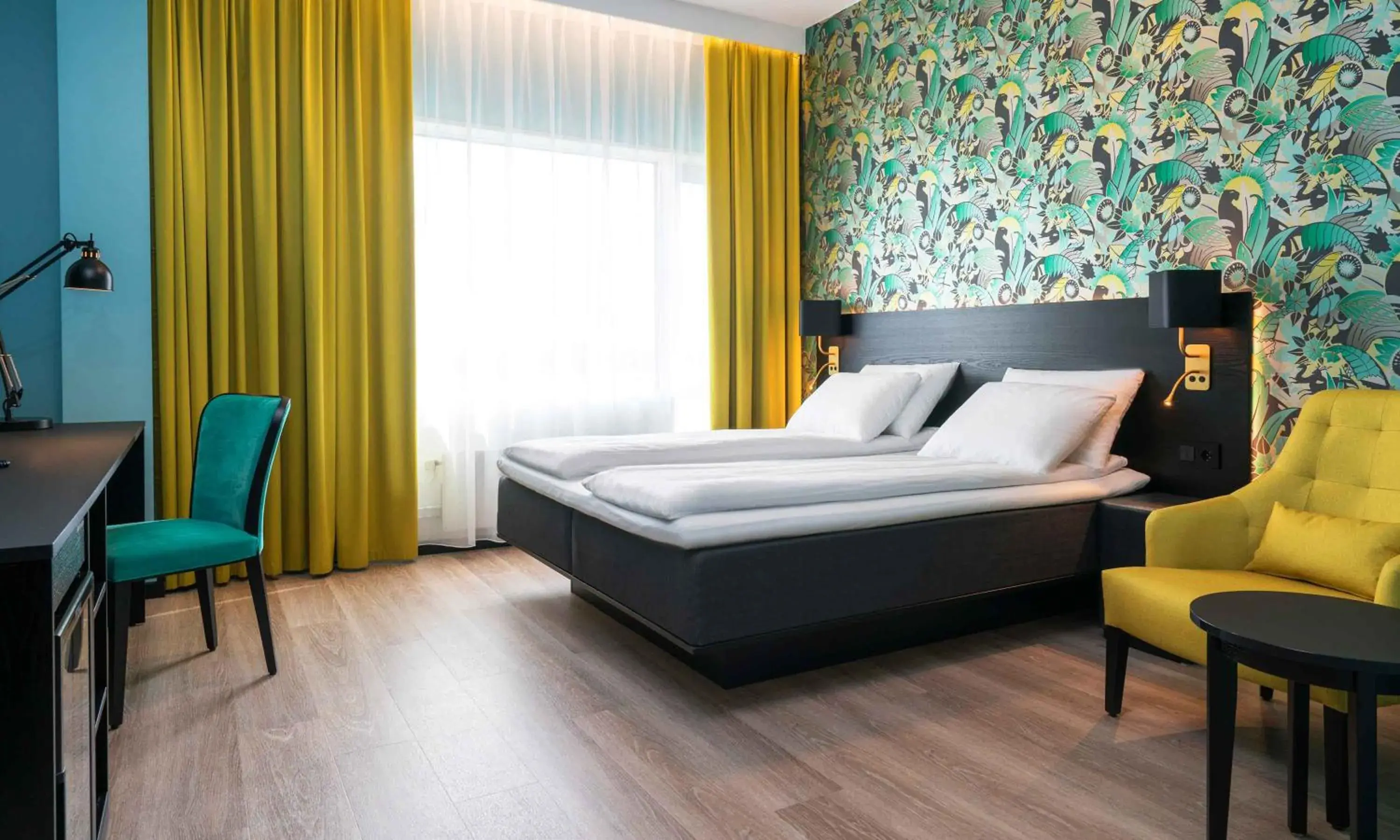 Bedroom, Bed in Thon Hotel Arena Bedroom, Bed in Thon Hotel Arena