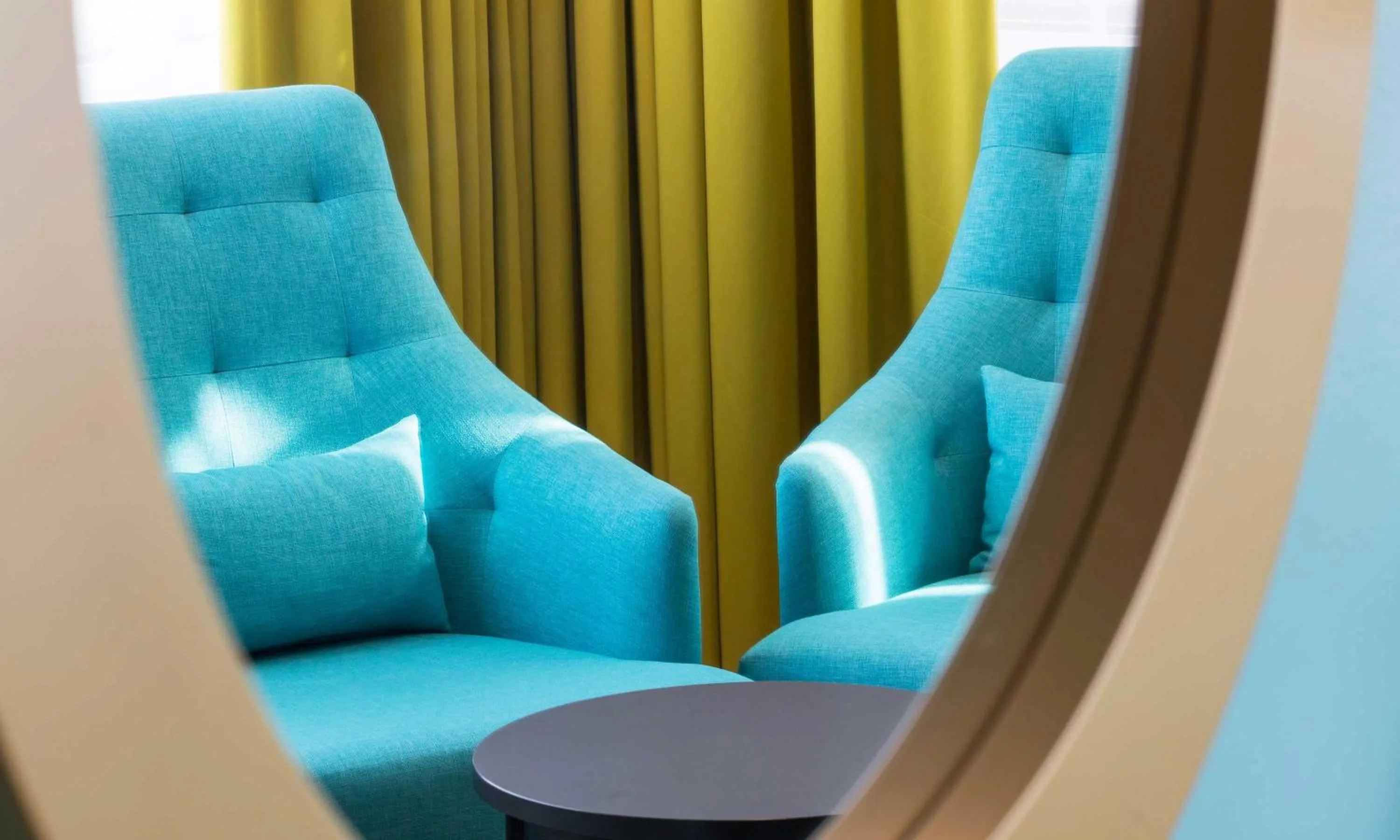 Seating area in Thon Hotel Arena