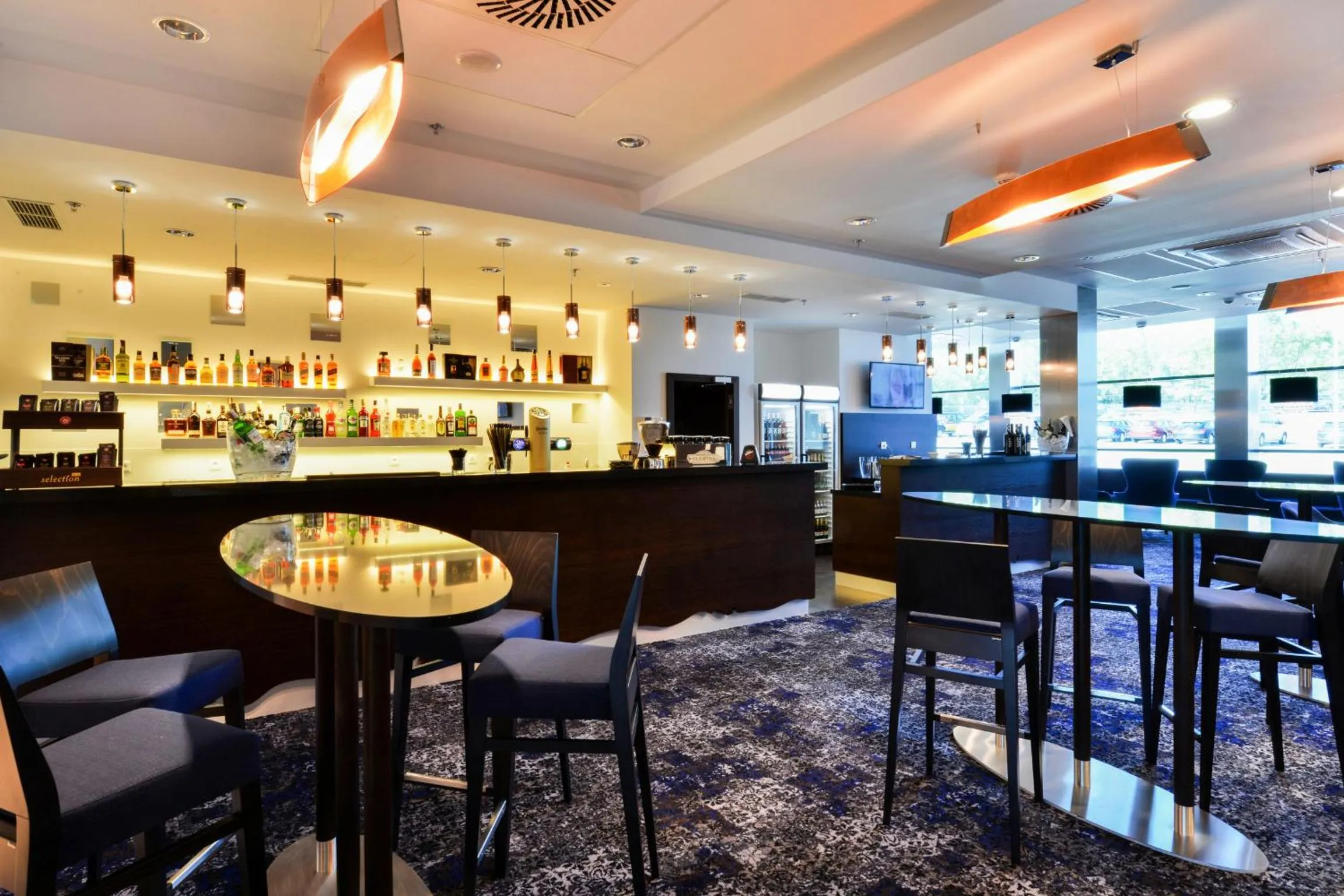 Lounge or bar in Grid Hotel