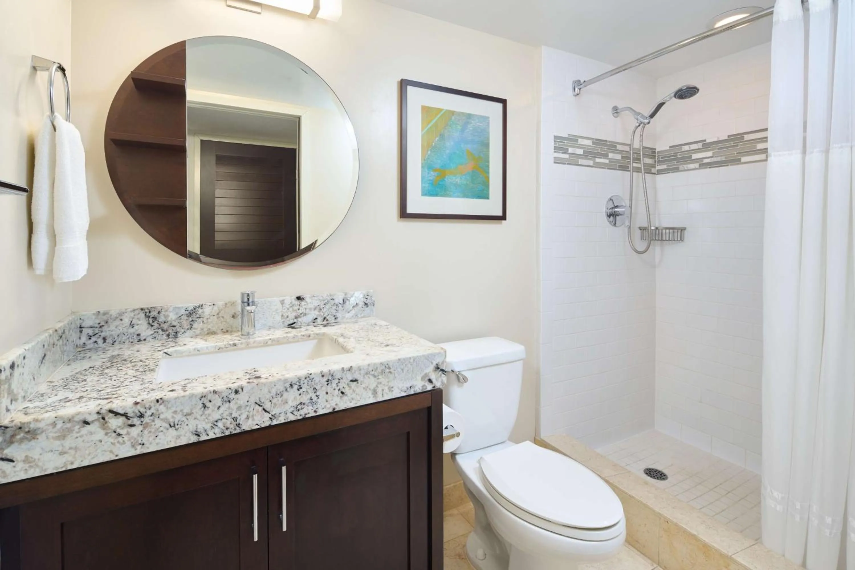 Shower in Ilikai Hotel & Luxury Suites