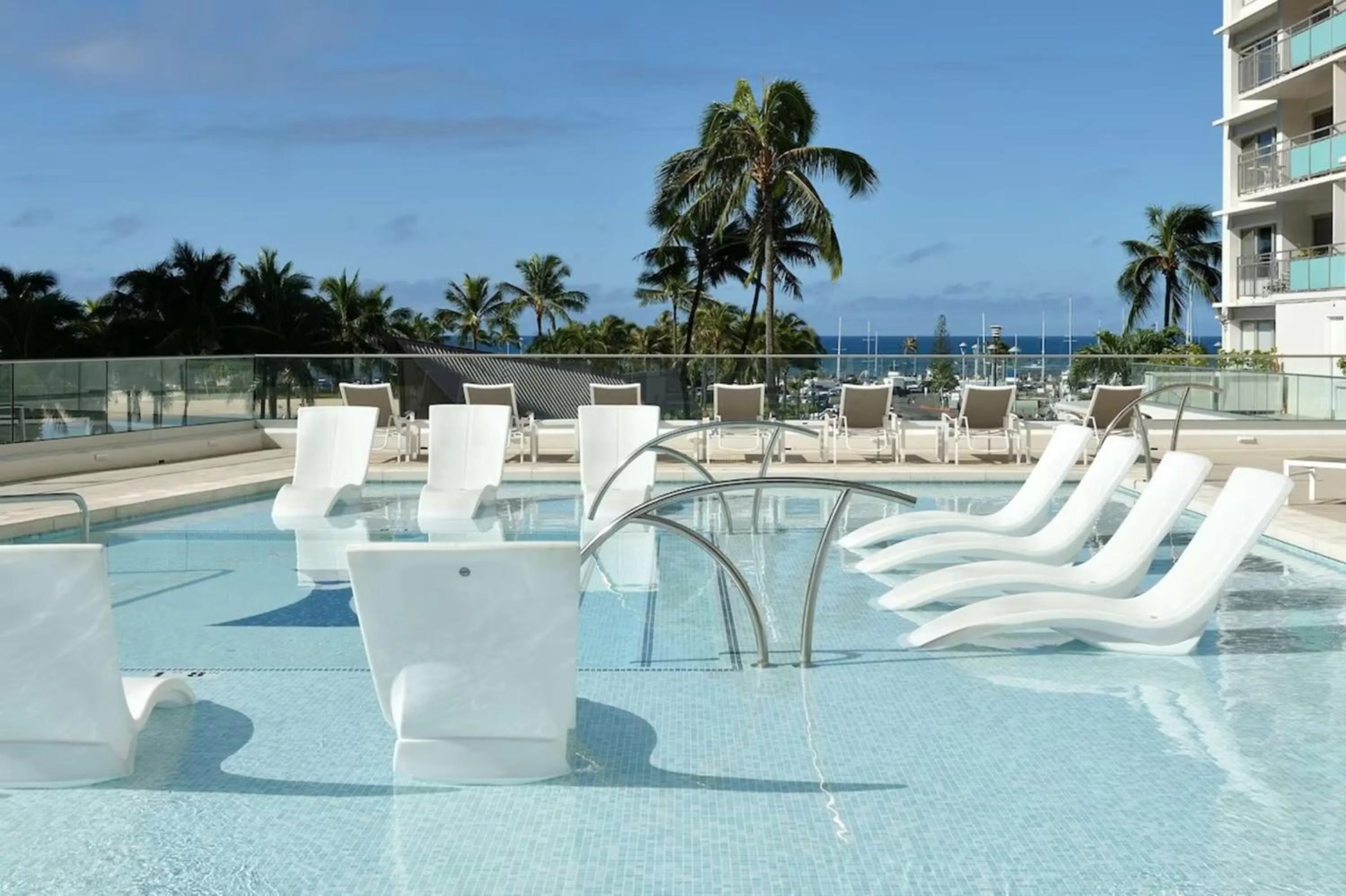 Patio in Ilikai Hotel & Luxury Suites