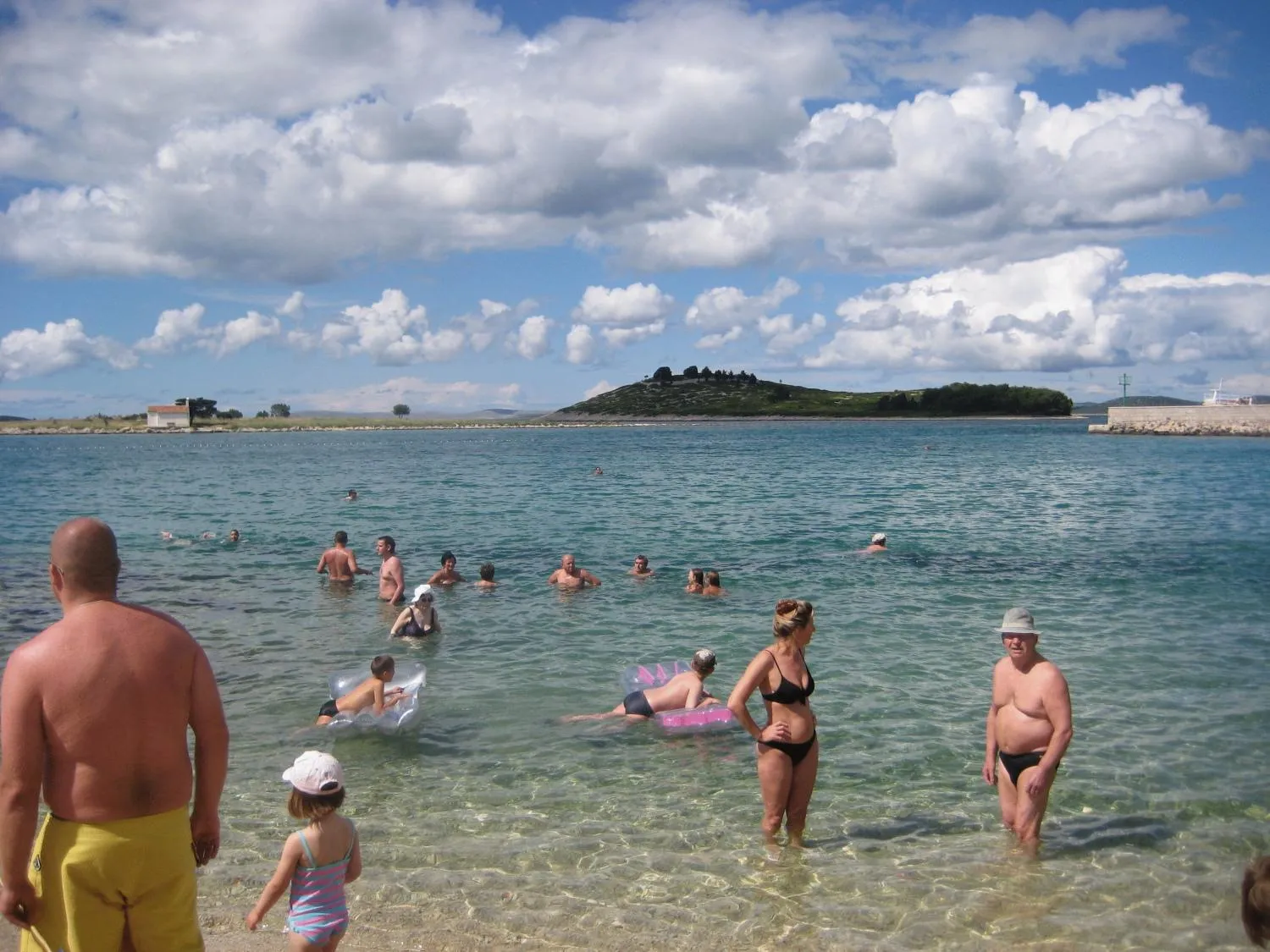 Beach in Apartments Yvonne