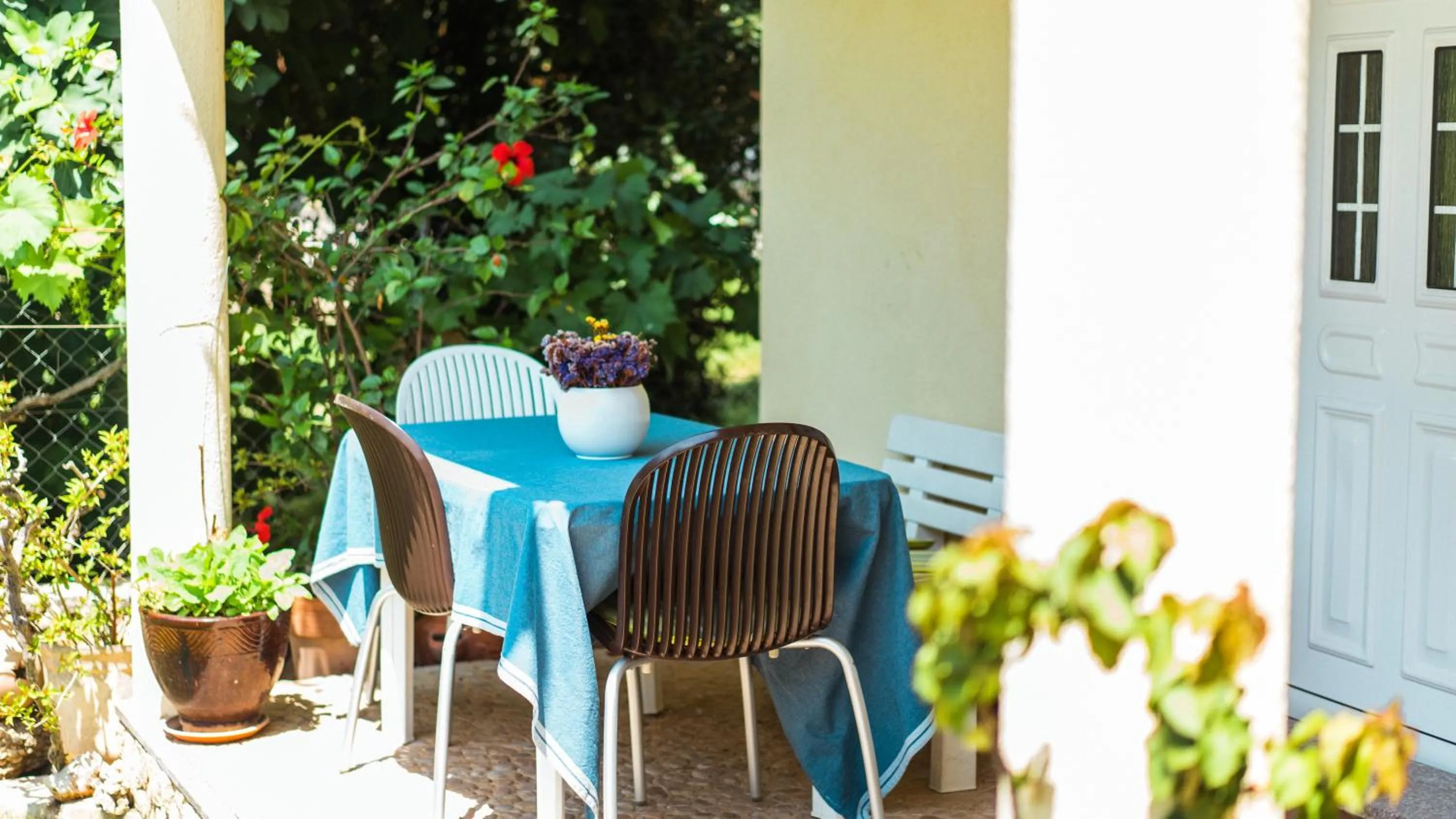 Patio in Apartments Yvonne