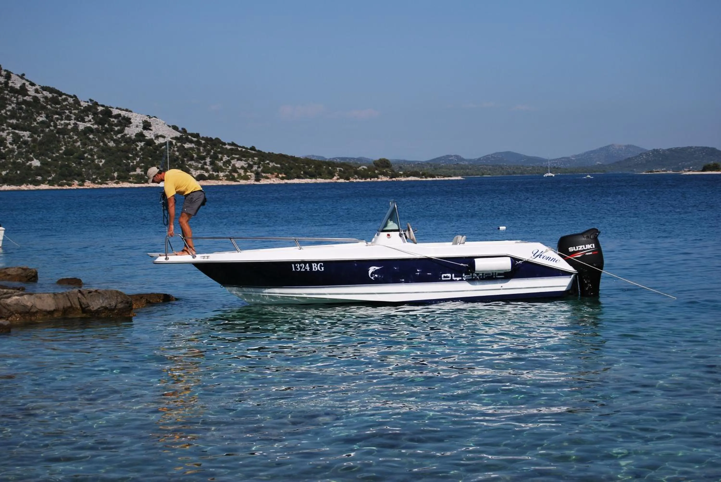 Natural landscape in Apartments Yvonne