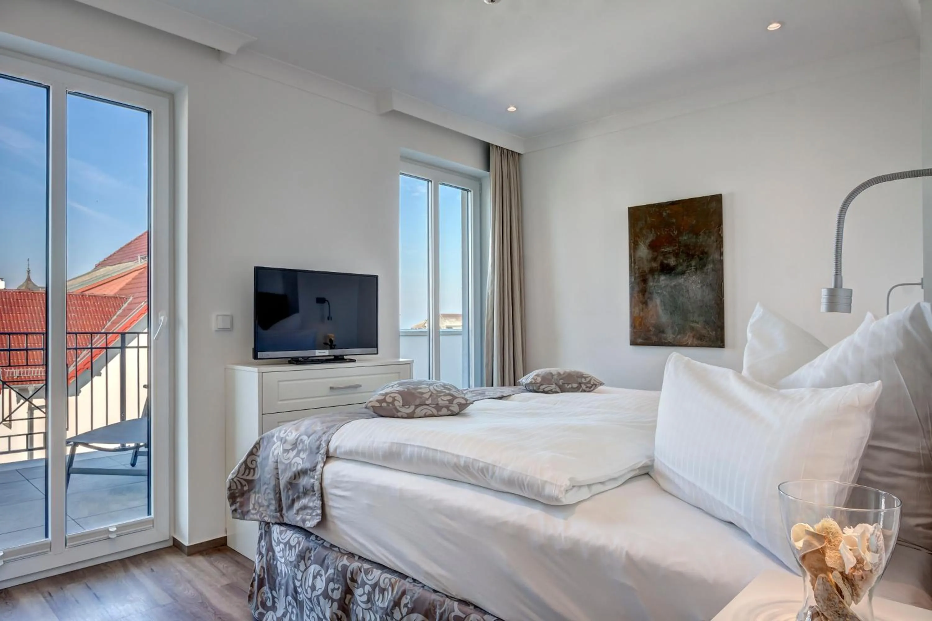 Bedroom, Bed in Aparthotel Villa Lea