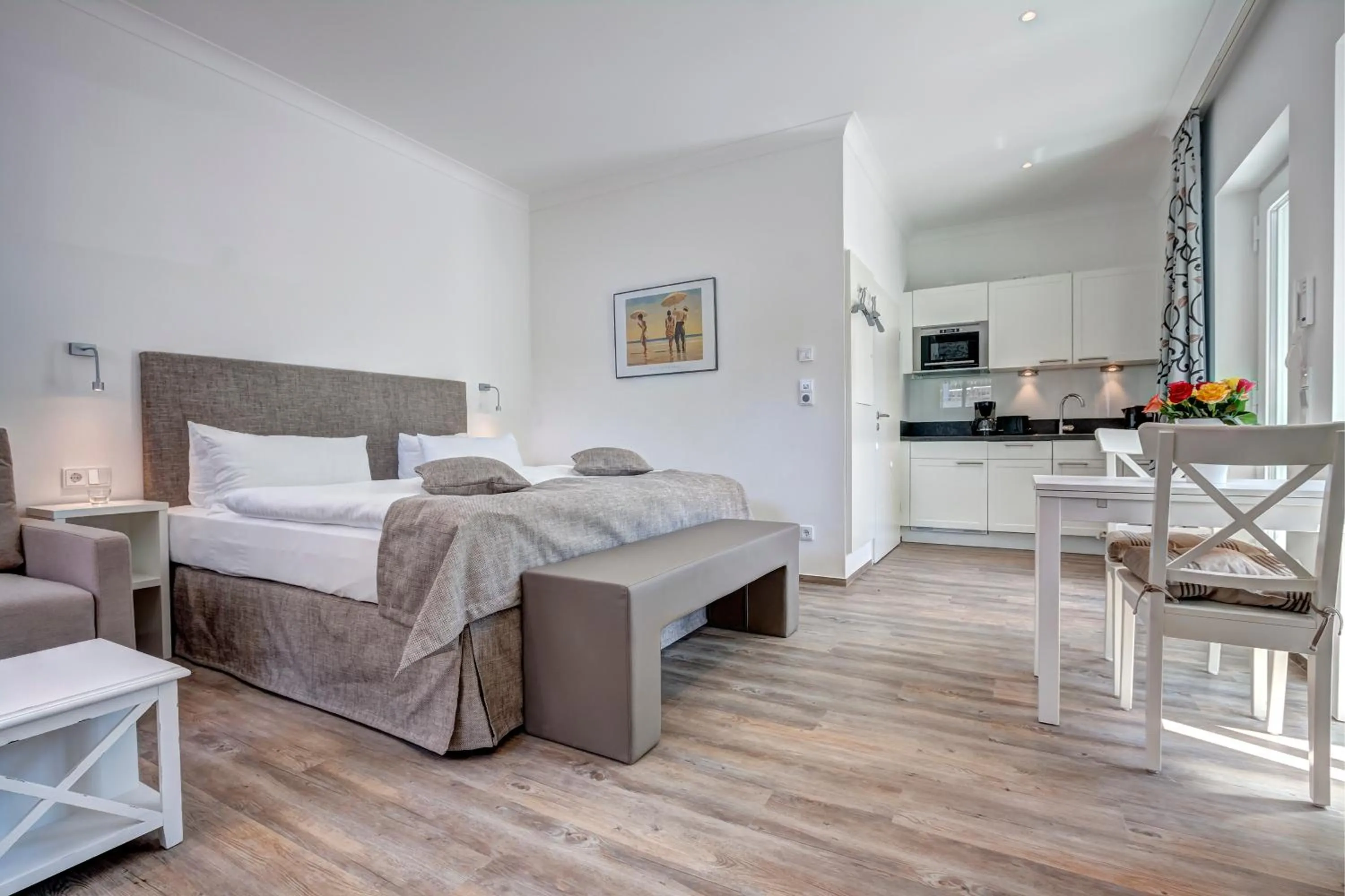 Bed in Aparthotel Villa Lea